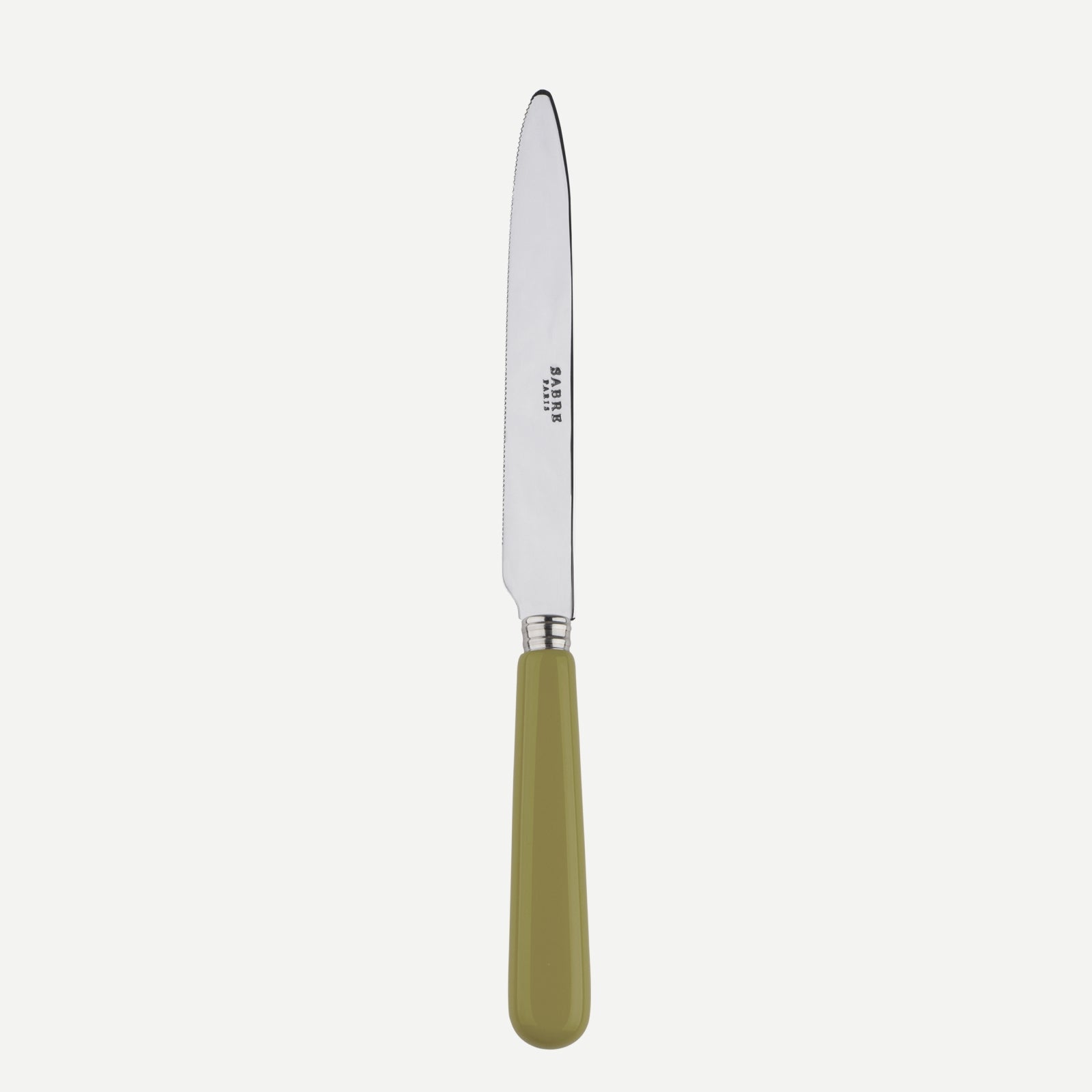Pop unis, Sage green - Serrated dinner knife blade