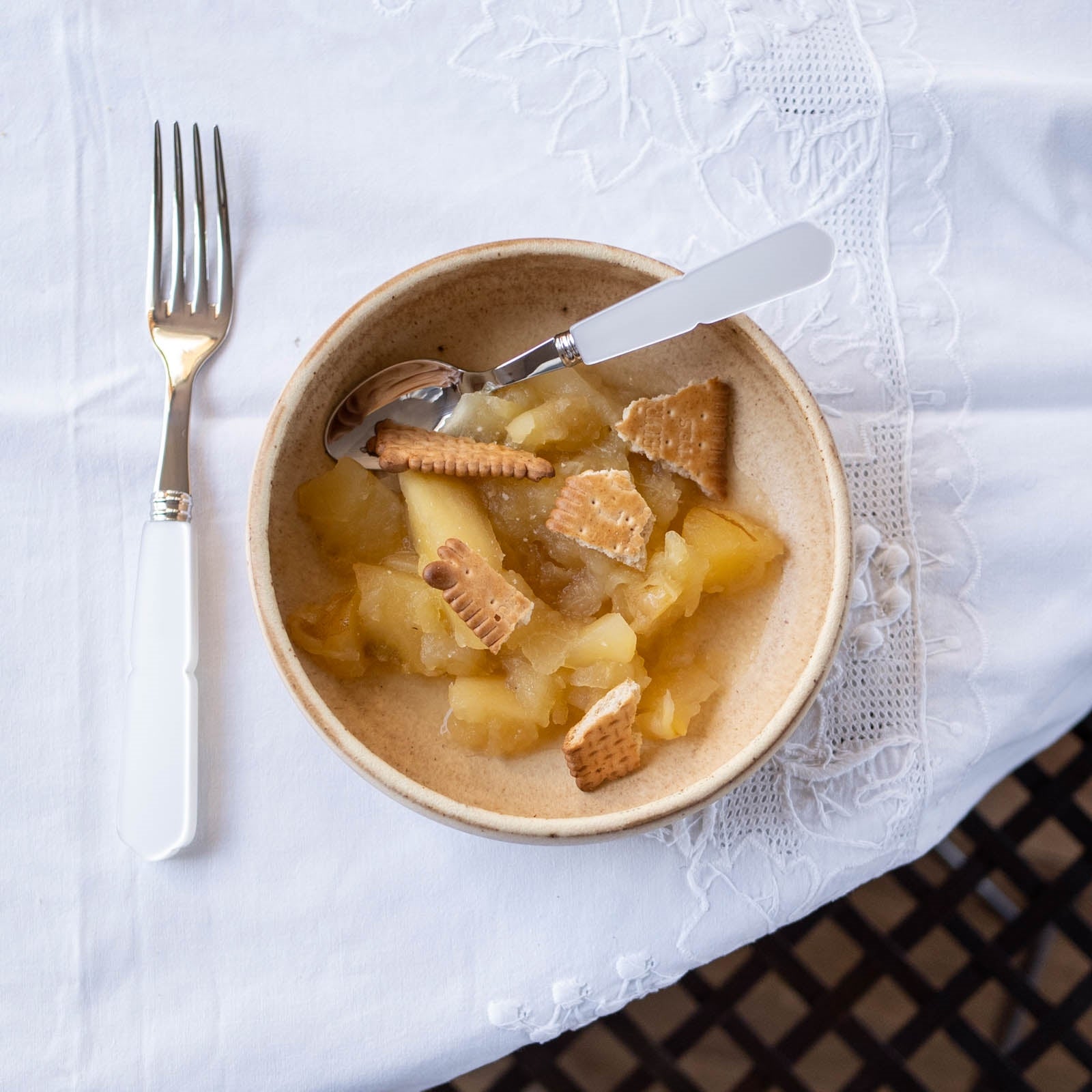 Gustave, White - Dinner fork