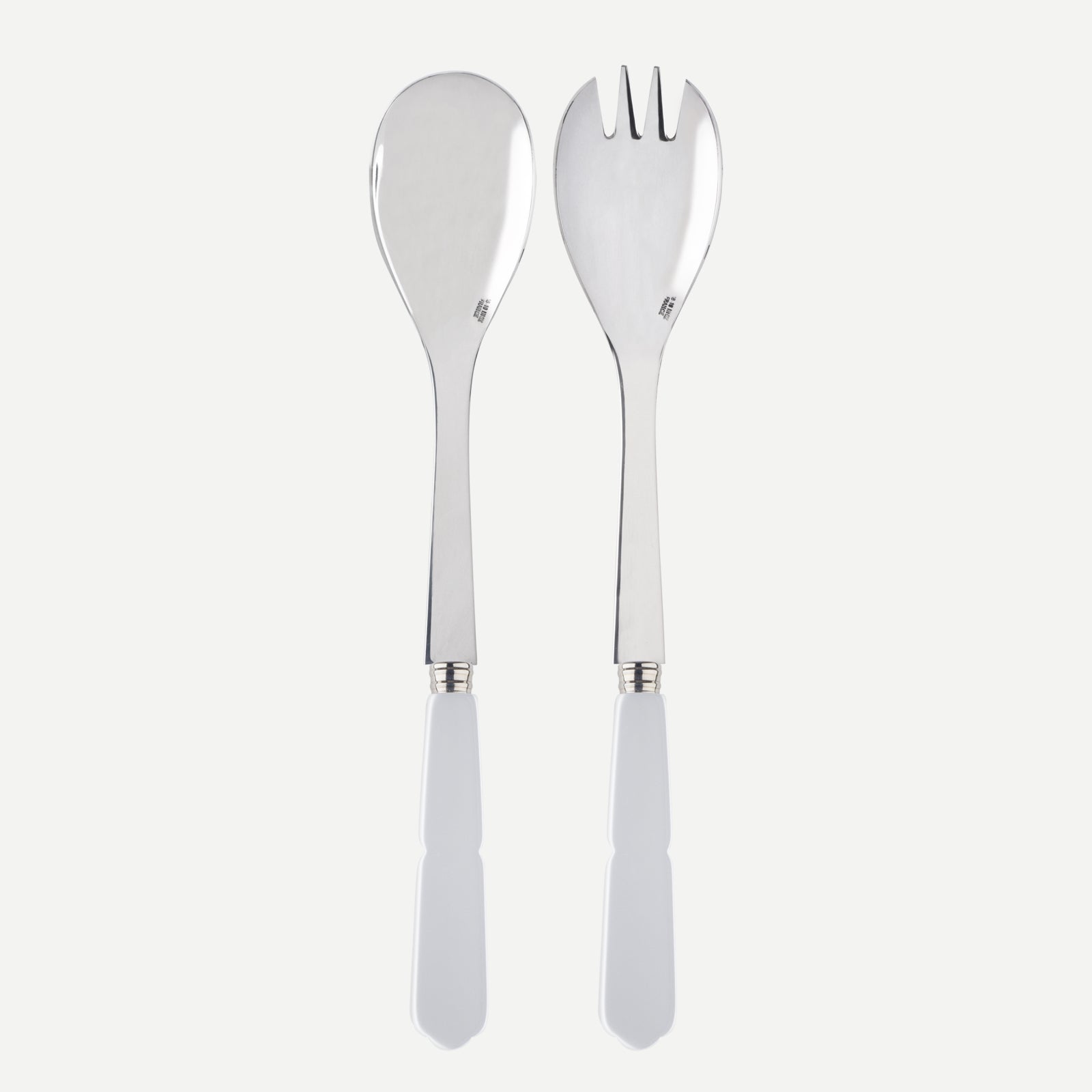 Gustave, White - Salad cutlery set