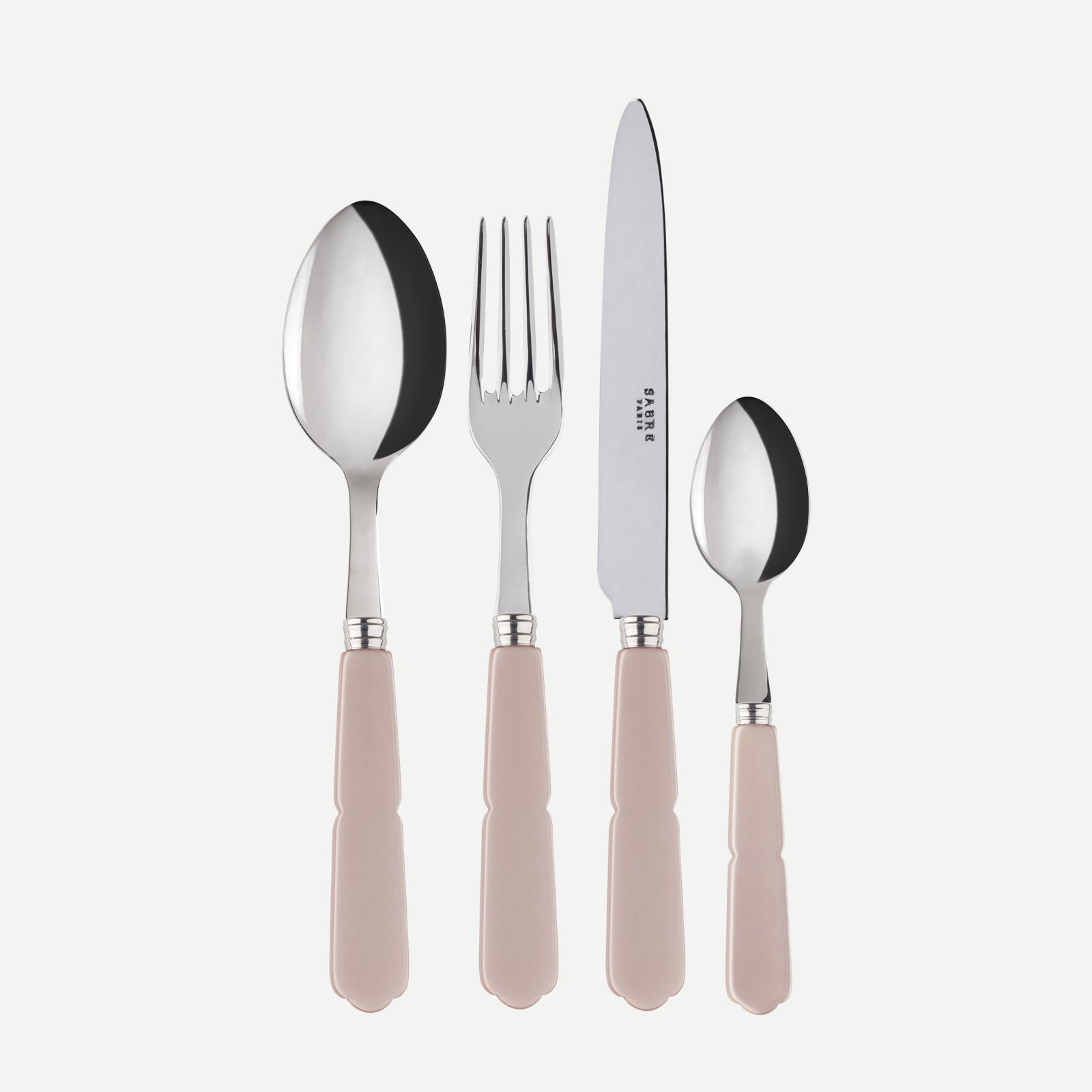 Gustave, Taupe - 4 pieces cutlery set