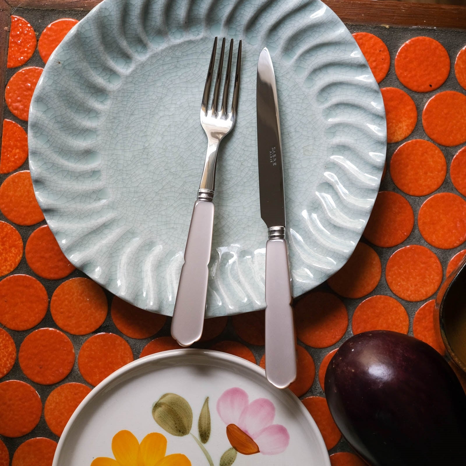 Gustave, Taupe - 20 pieces cutlery set