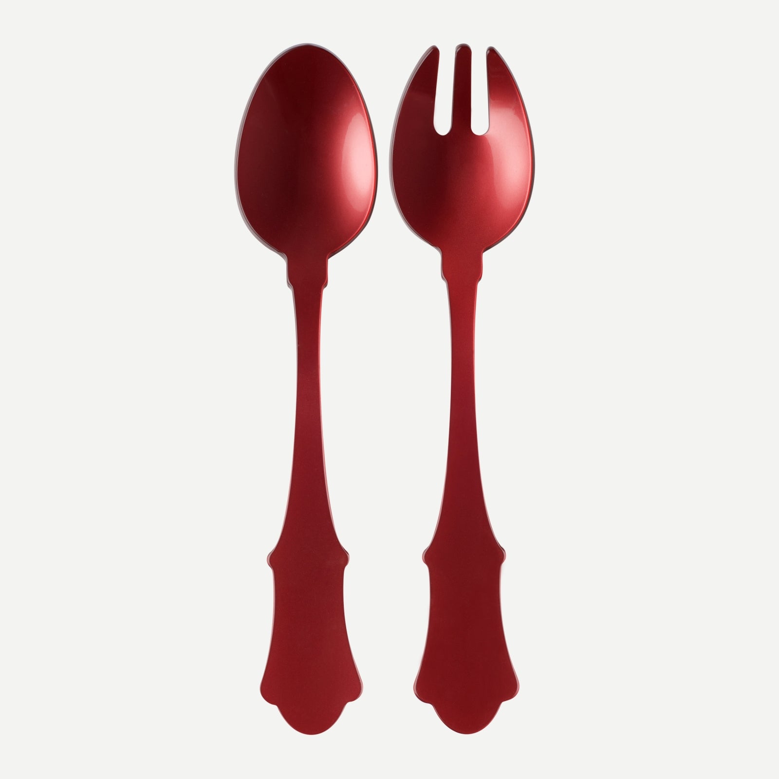 Honorine, Red - Salad cutlery set