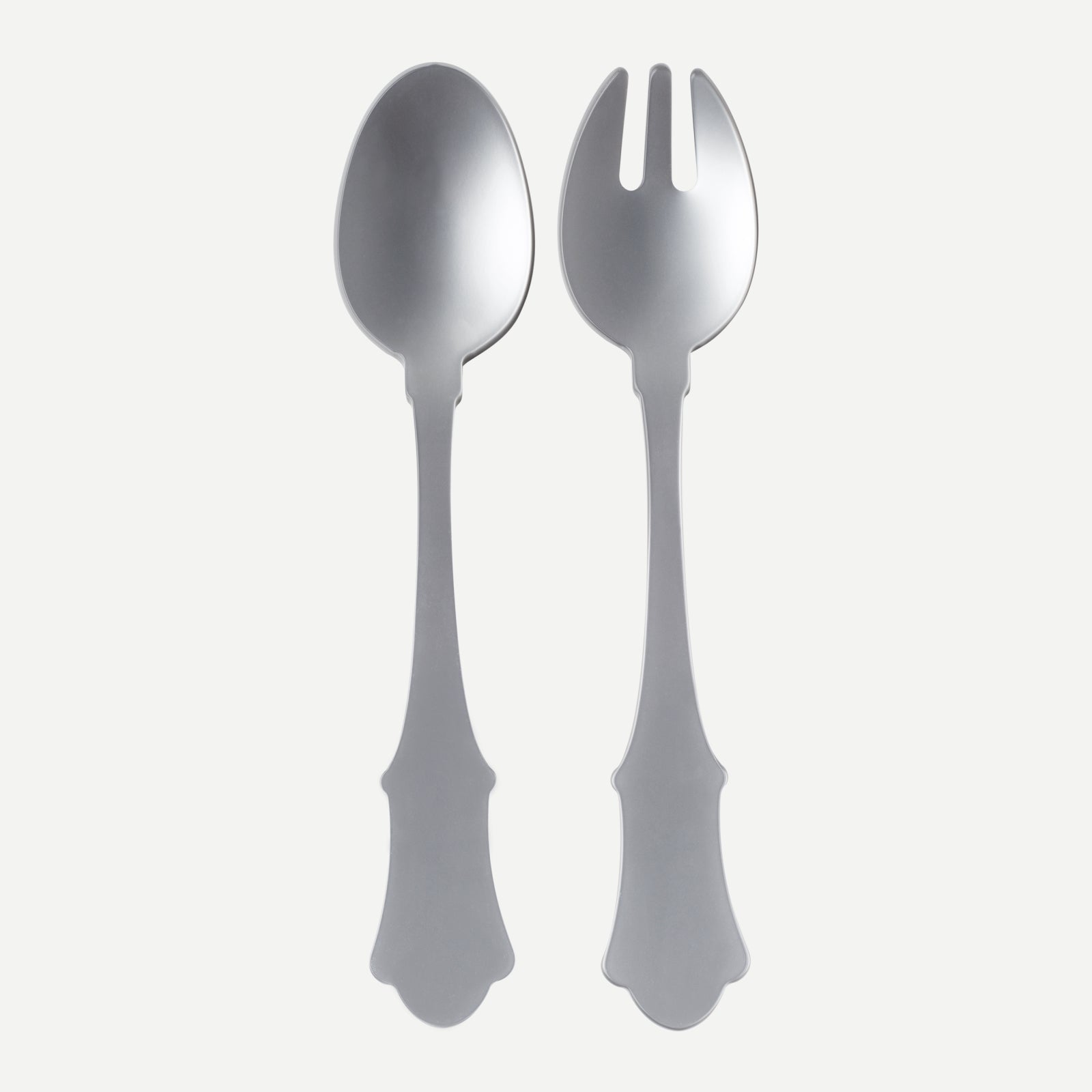 Honorine, Grey - Salad cutlery set