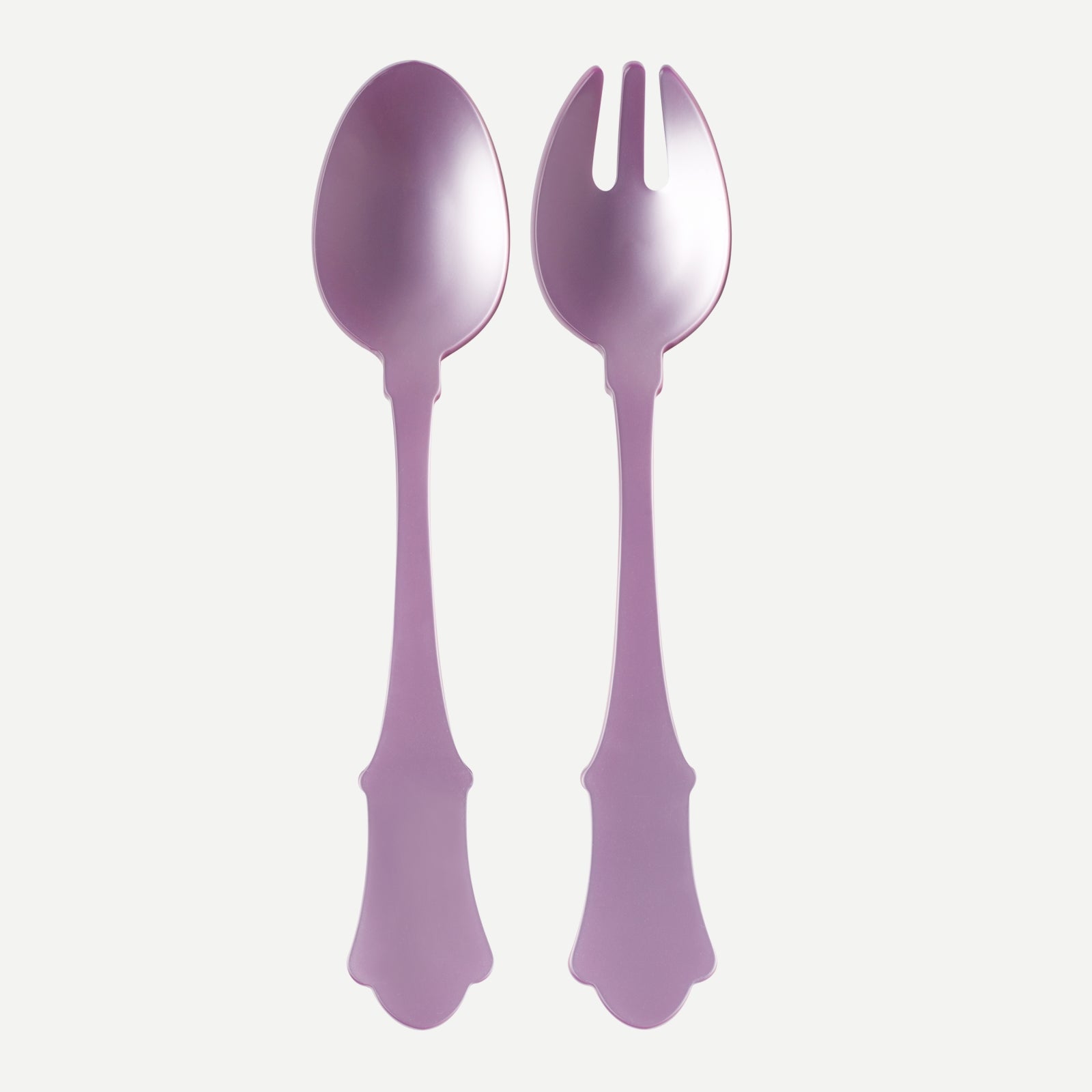 Honorine, Lilac - Salad cutlery set