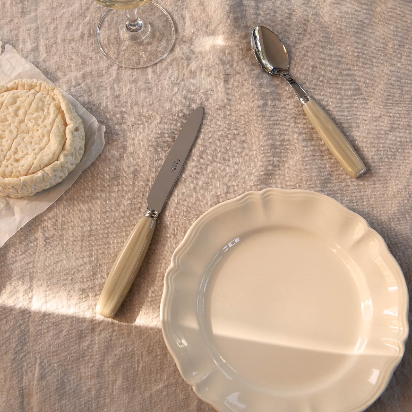 Djembe, Faux Horn - 48 pieces cutlery set