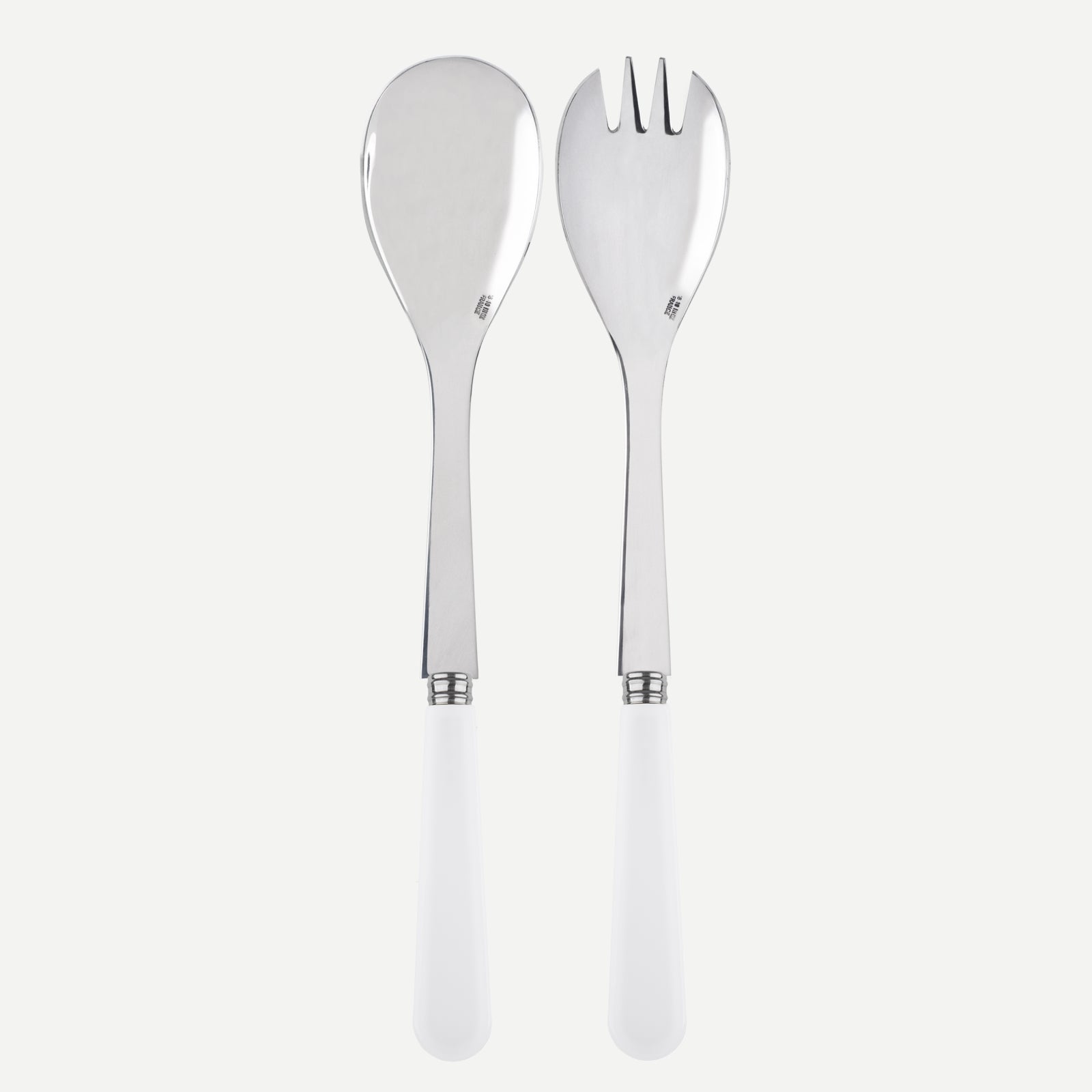 Duo, White - Salad cutlery set