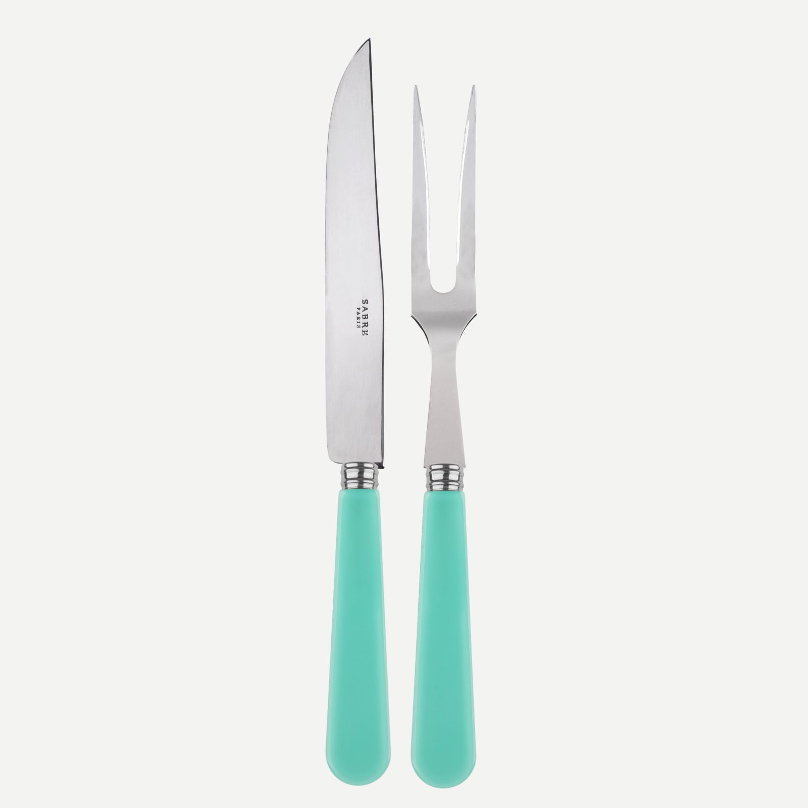 Duo, Turquoise - Carving set