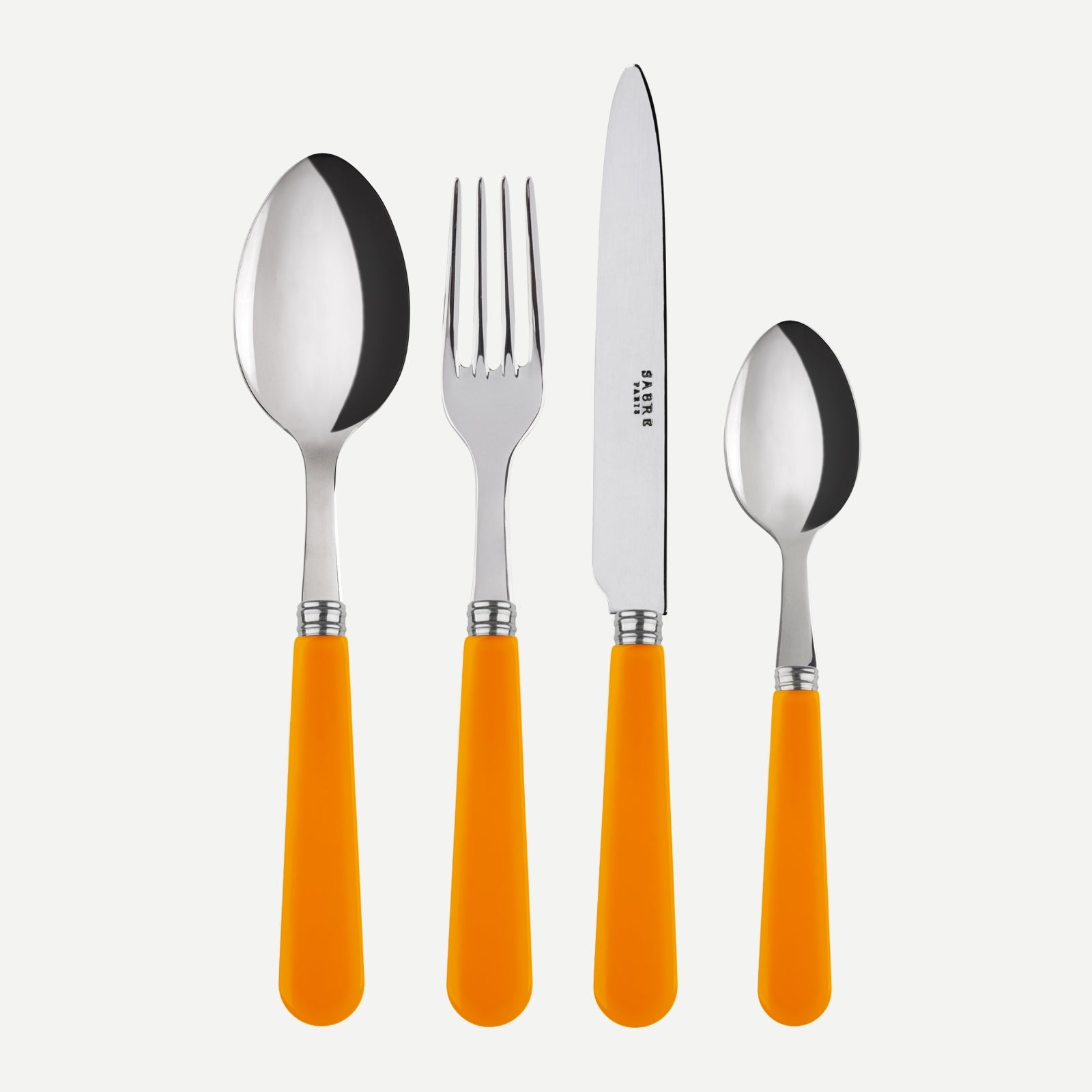Duo, Orange - 24 pieces cutlery set