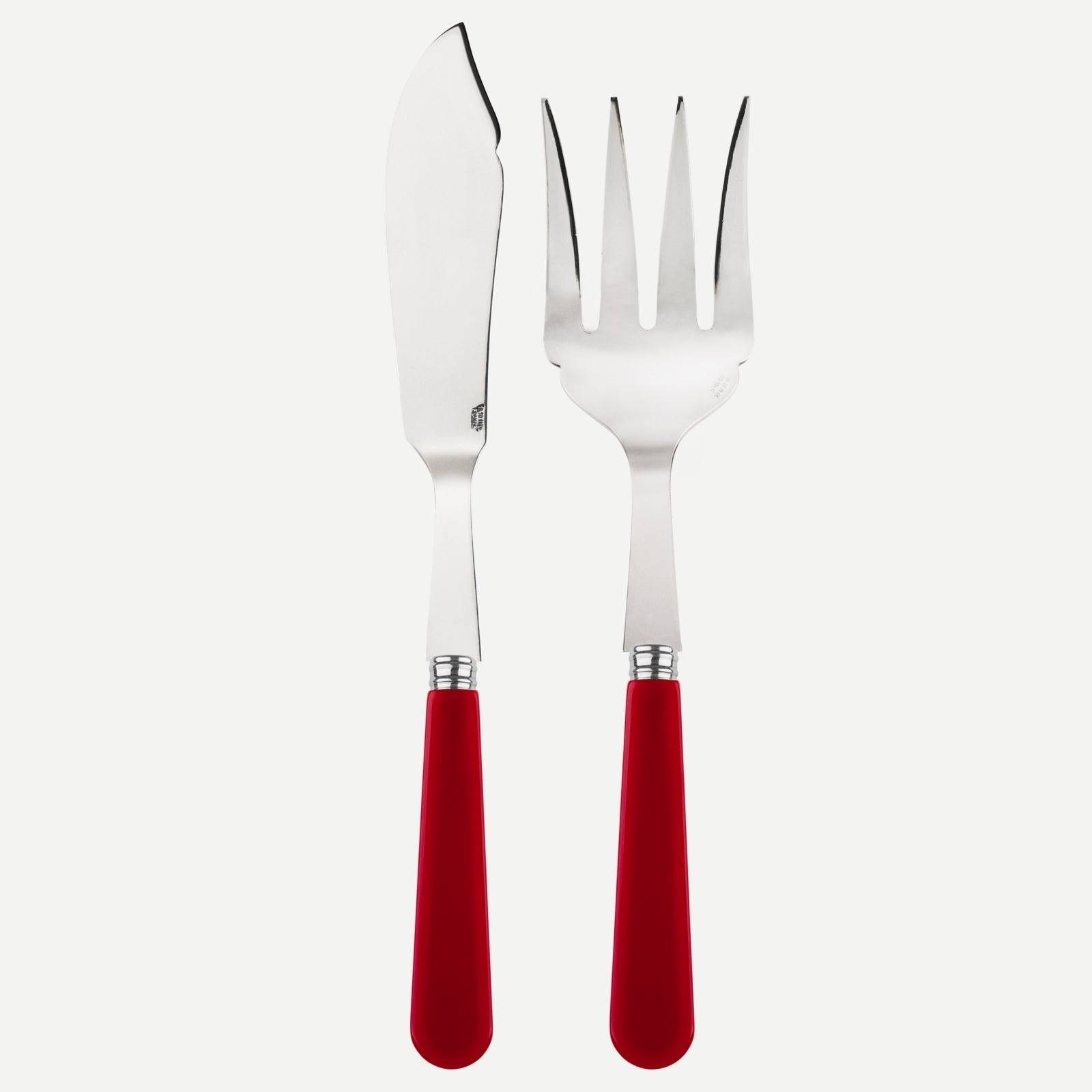 Duo, Red - Fish serving set