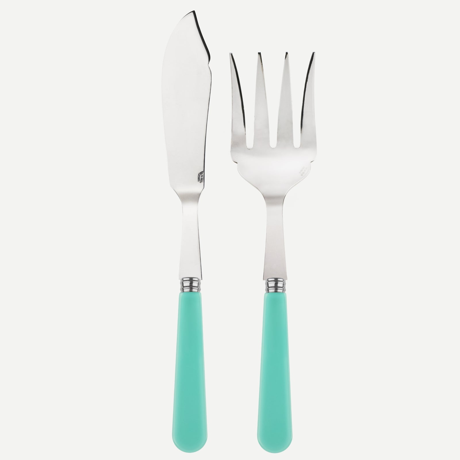 Duo, Turquoise - Fish serving set