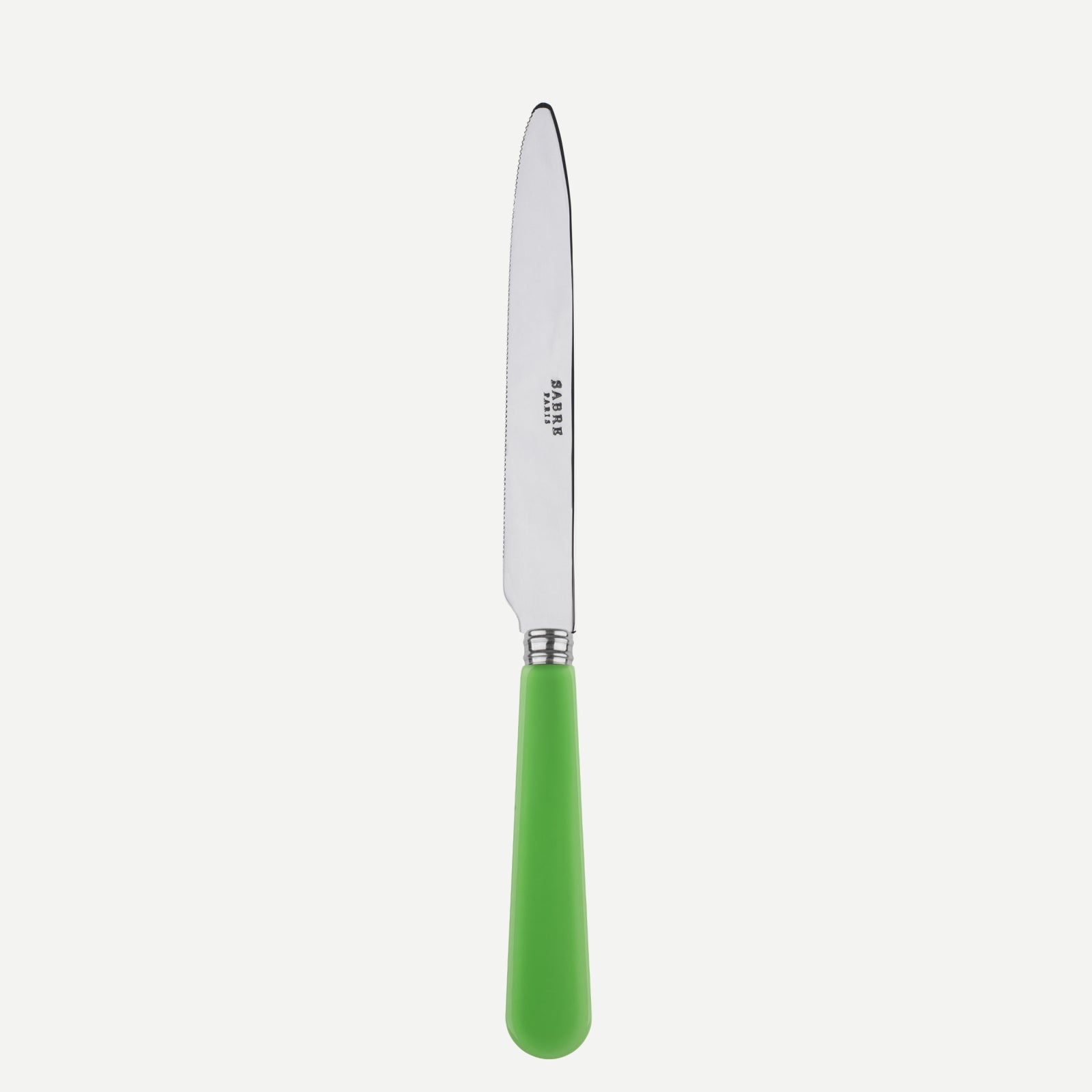 Duo, Garden green - Serrated dinner knife blade