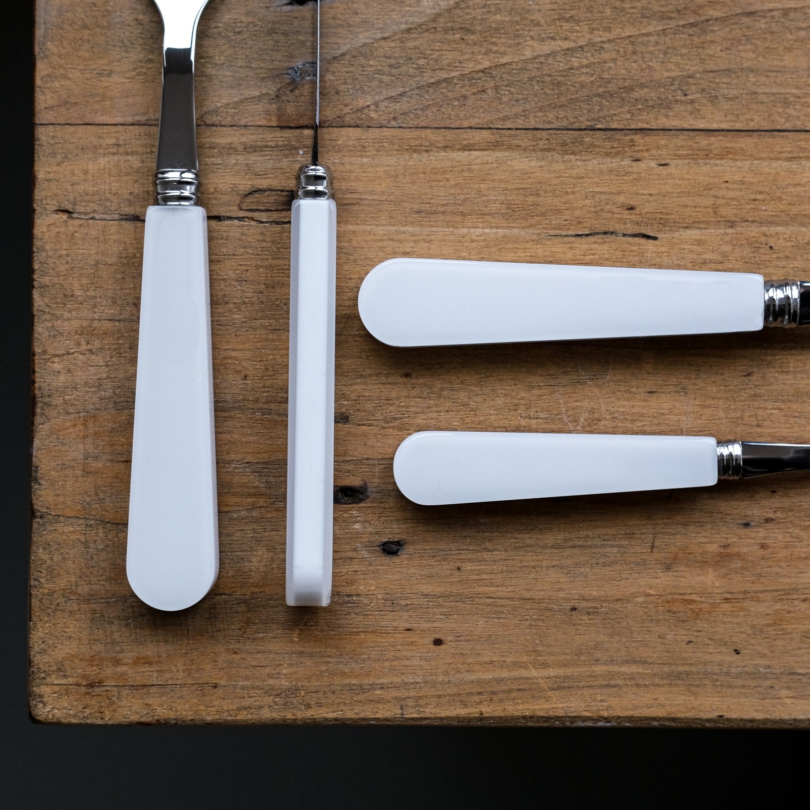 Duo, White - Cheese knife small