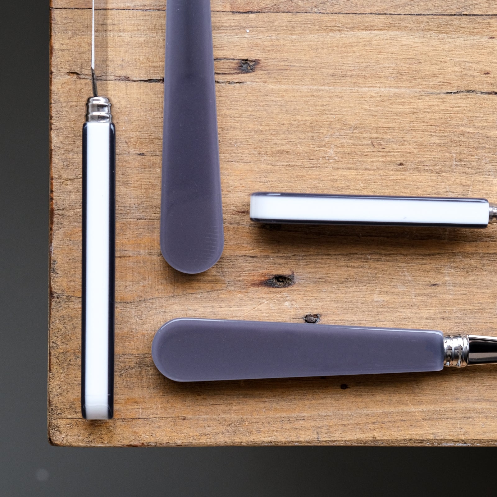 Duo, Dark grey - Cocktail fork