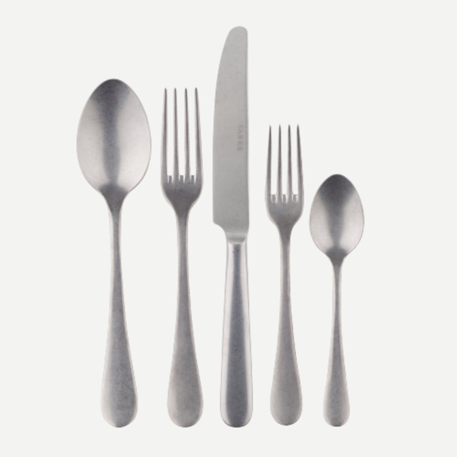 Marius, Stainless steel - 5 pieces cutlery set