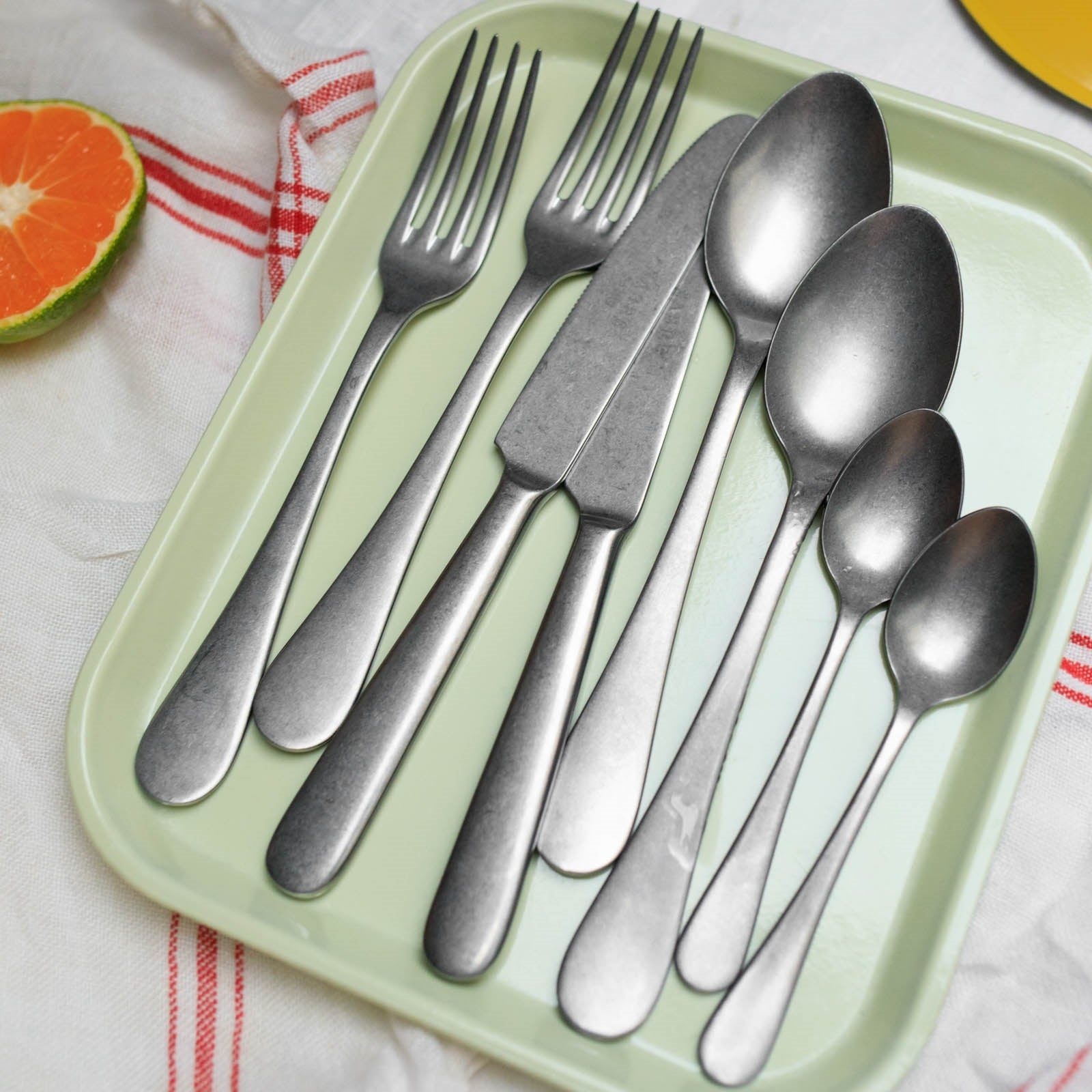 Marius, Stainless steel - 48 pieces cutlery set