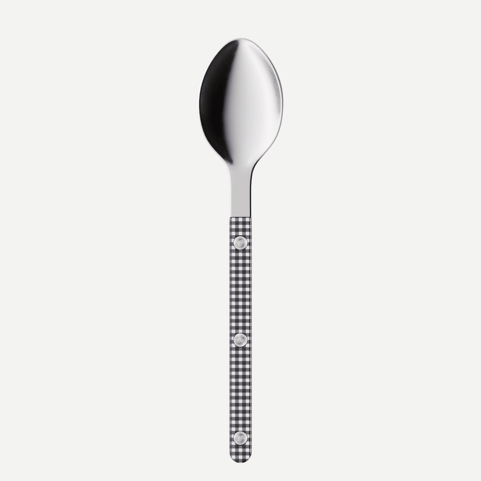 Bistrot Gingham, Black - Dessert spoon