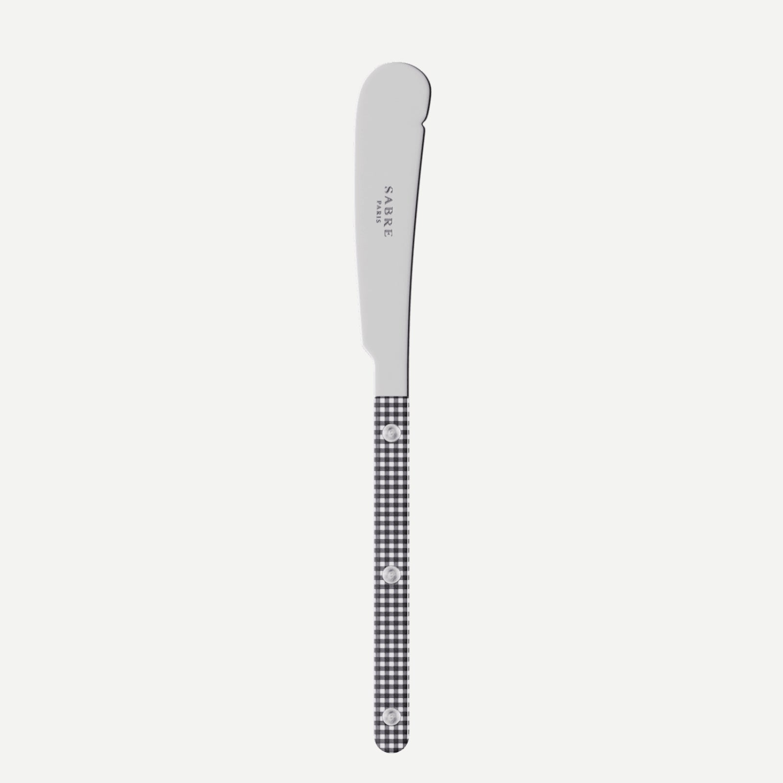 Bistrot Gingham, Black - Butter knife