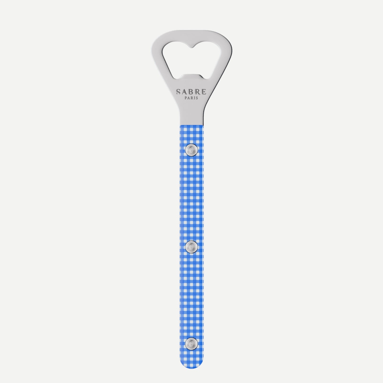 Bistrot Gingham, Blue - Bottle opener