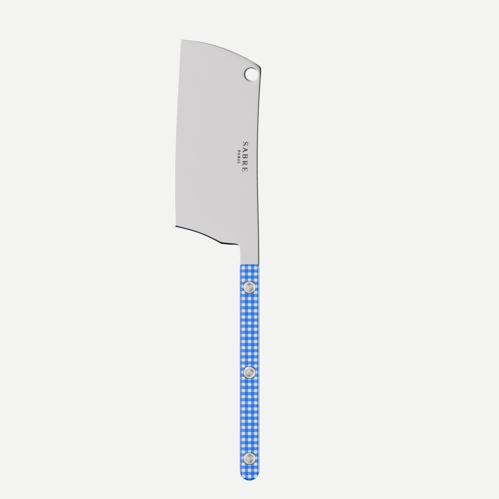 Bistrot Gingham, Blue - Cheese cleaver