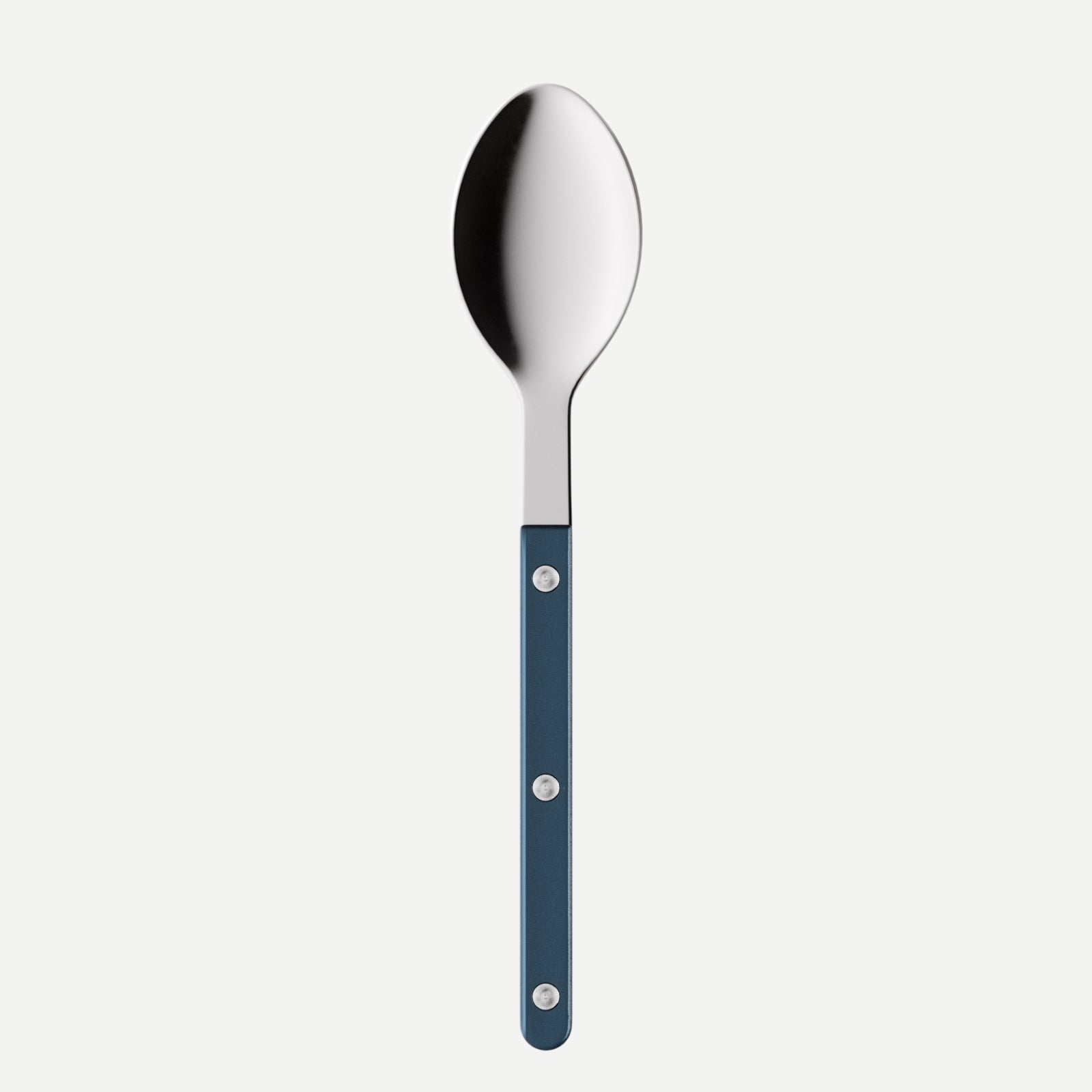 Bistrot Pearly, Steel blue - Soup spoon