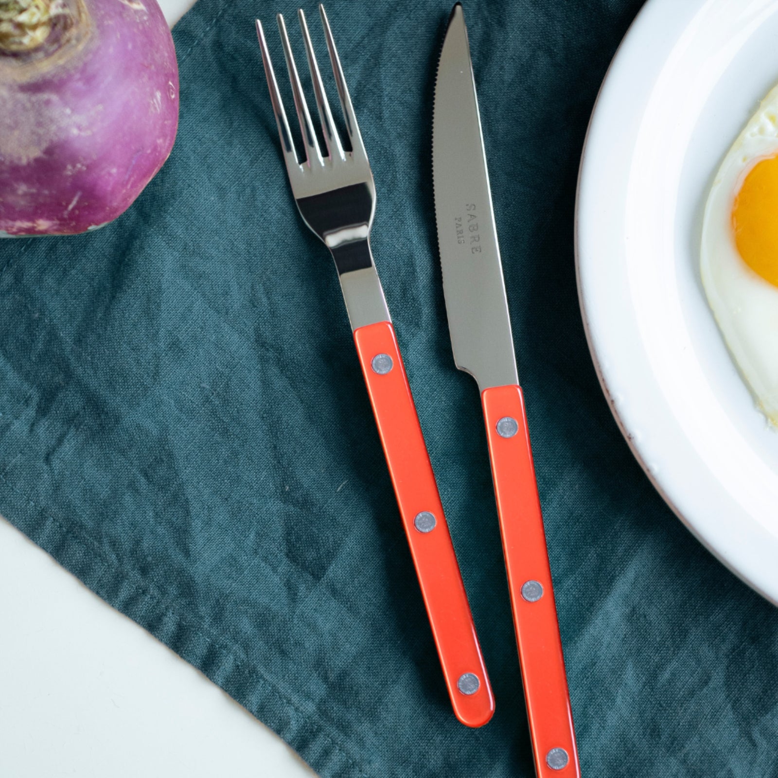 Bistrot Pearly, Orange - Dinner knife