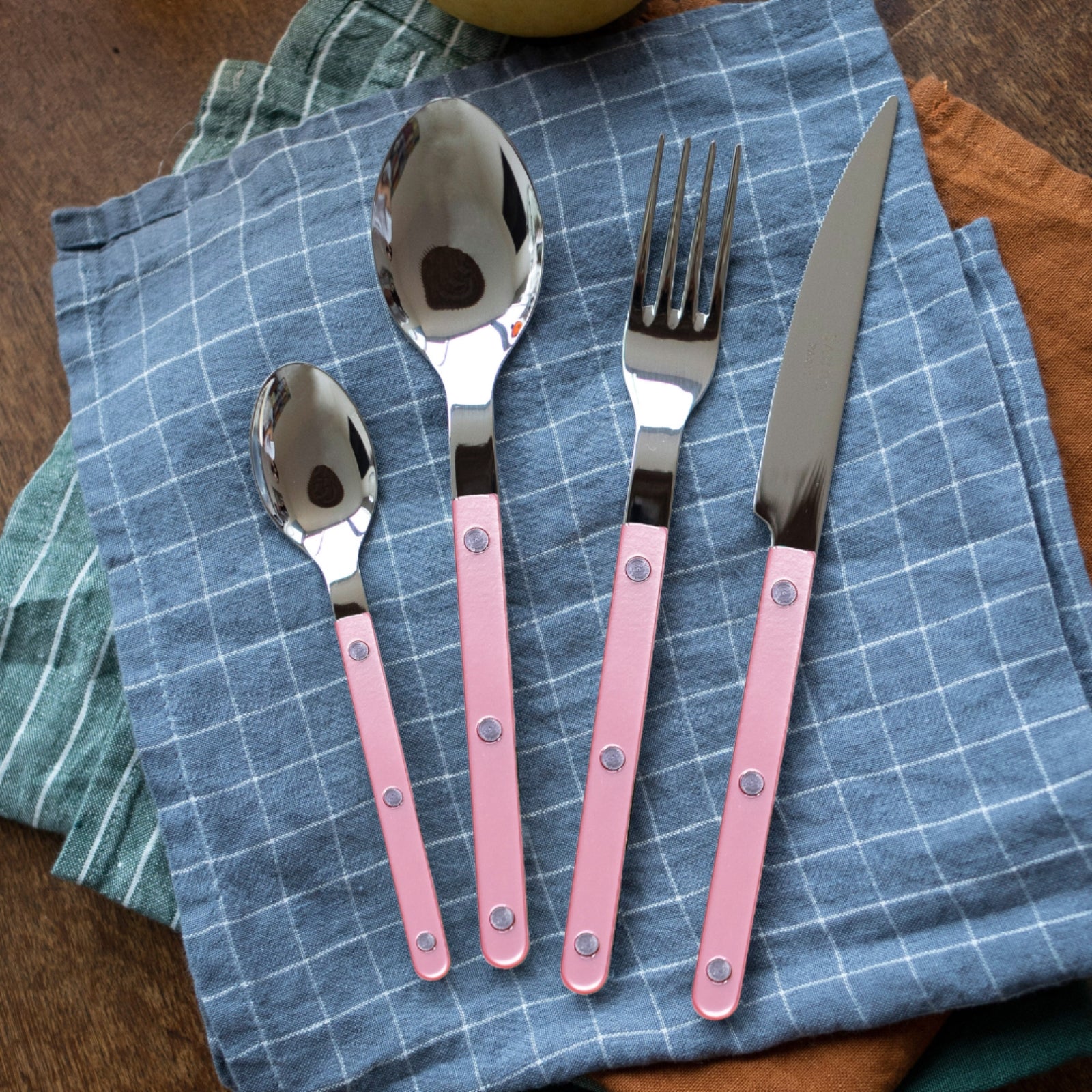 Bistrot Pearly, Soft pink - Dinner knife