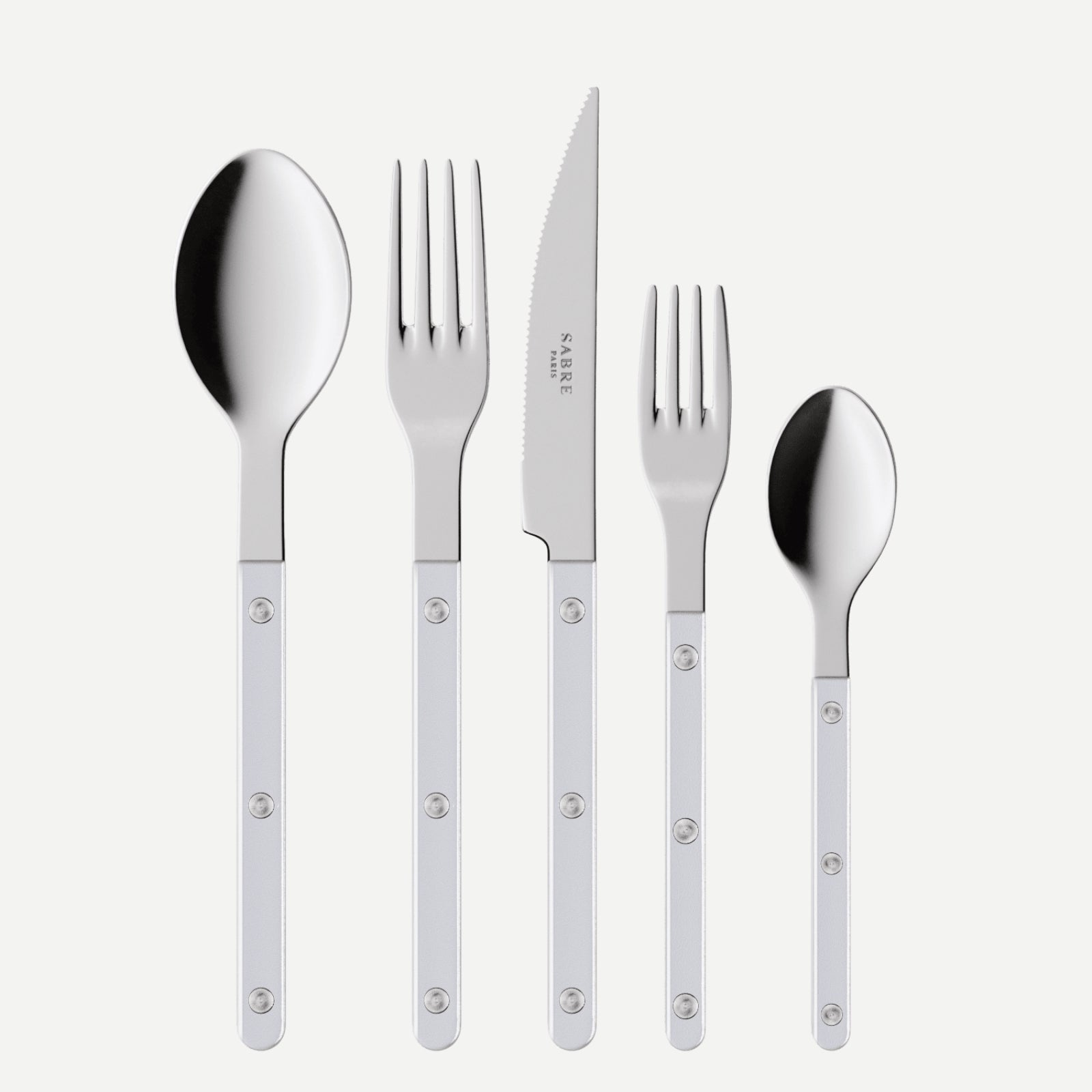 Bistrot Pearly, White - 20 pieces cutlery set