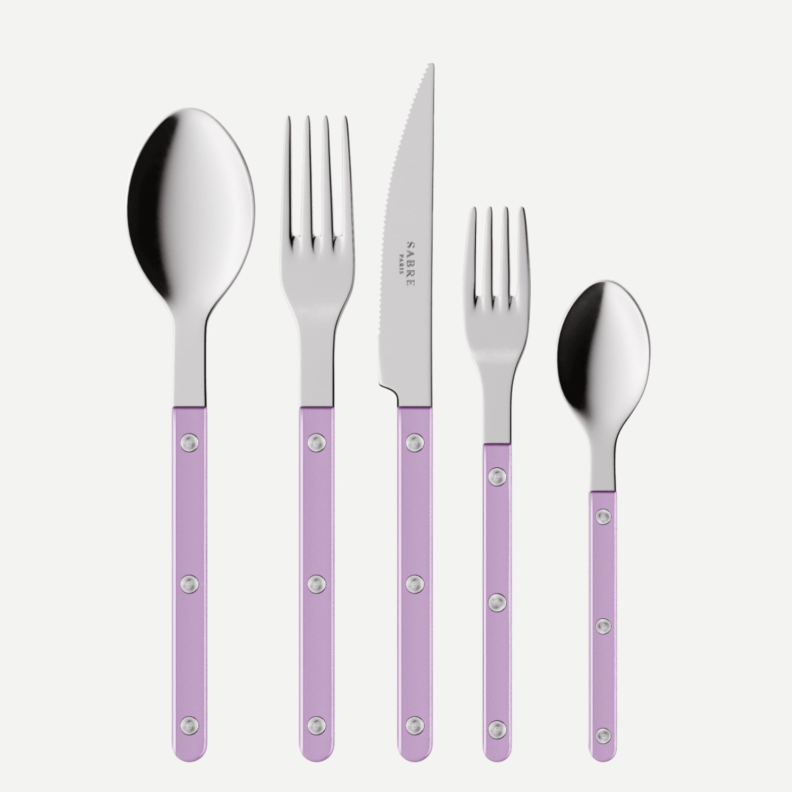 Bistrot Pearly, Lilac - 20 pieces cutlery set