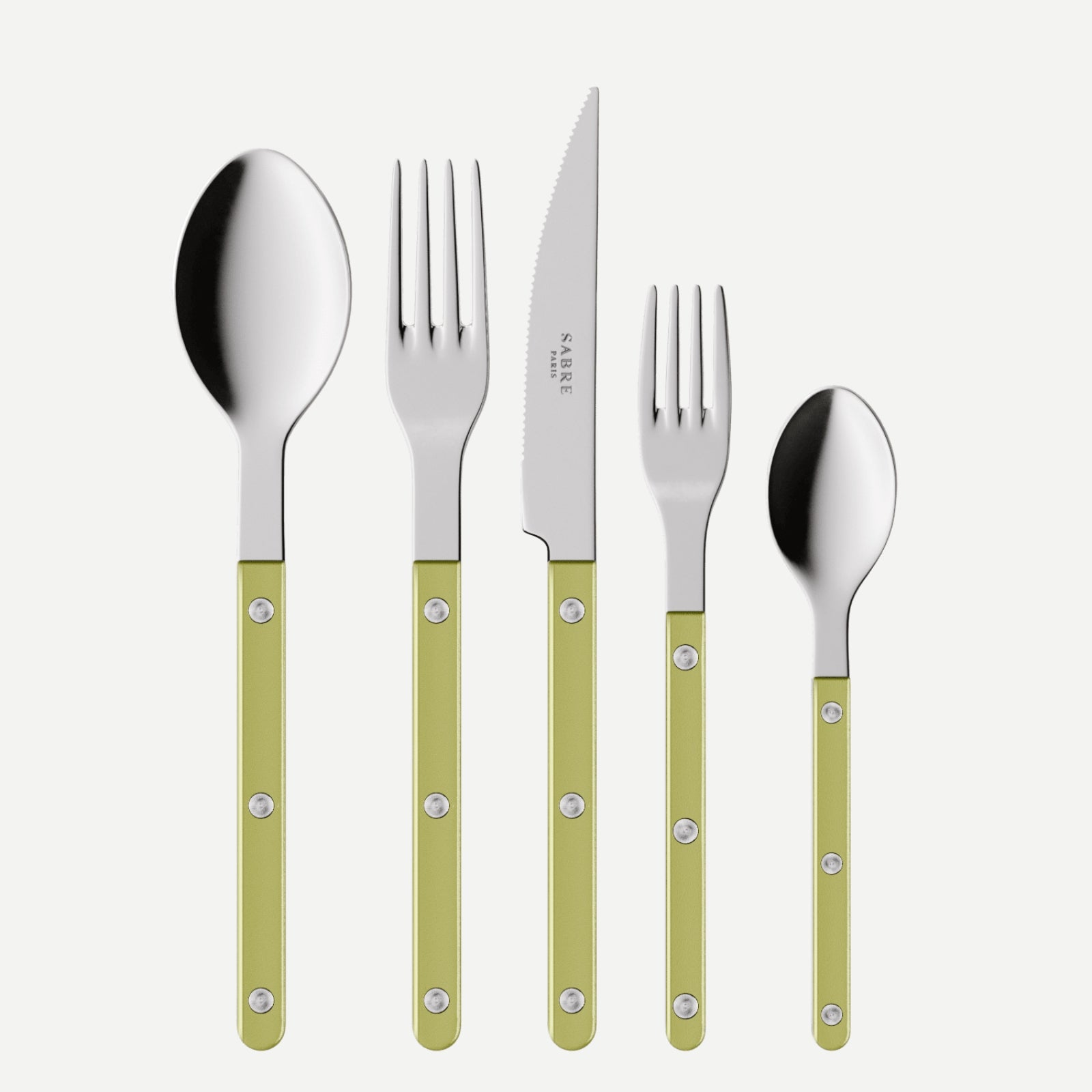 Bistrot Pearly, Moss - 20 pieces cutlery set