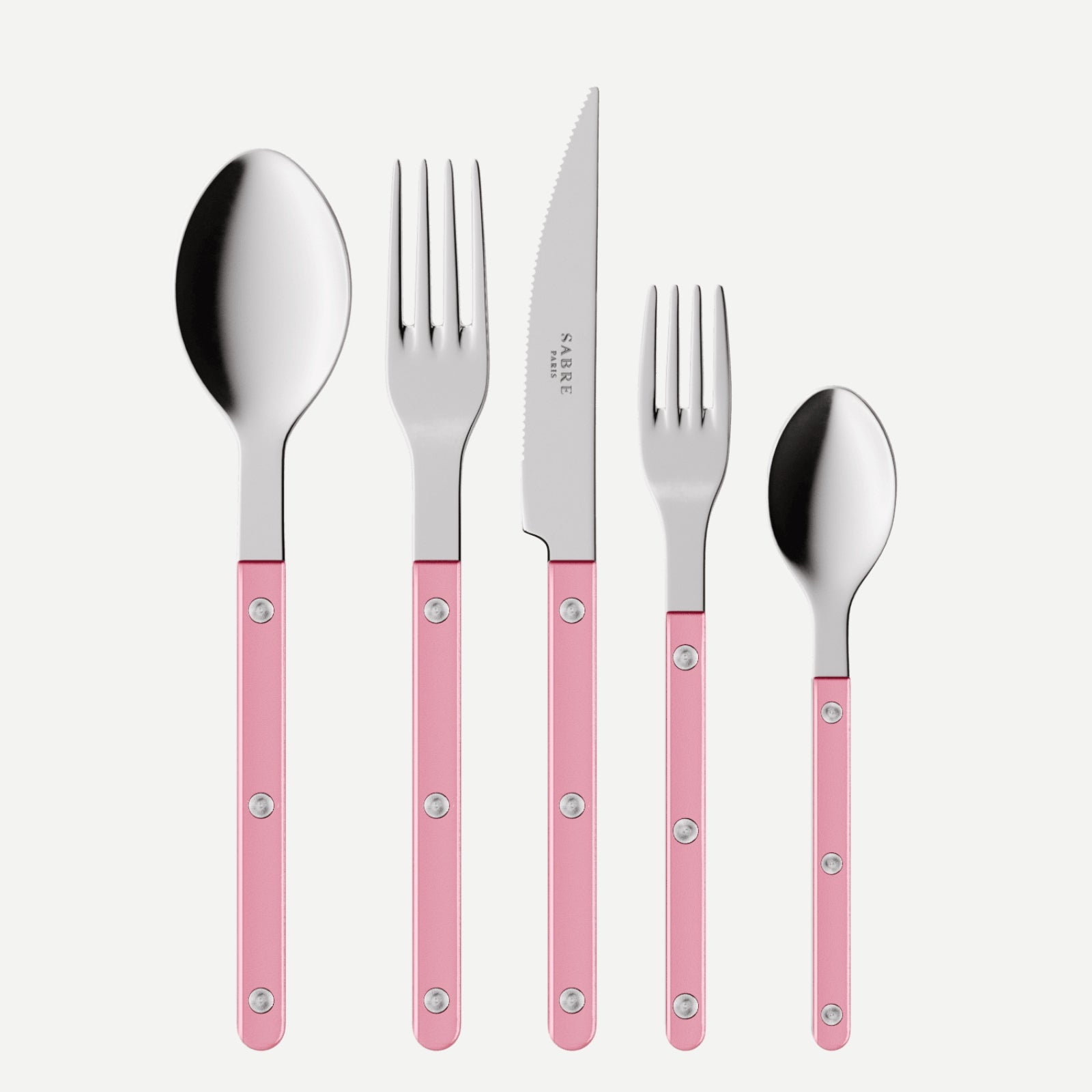 Bistrot Pearly, Soft pink - 20 pieces cutlery set