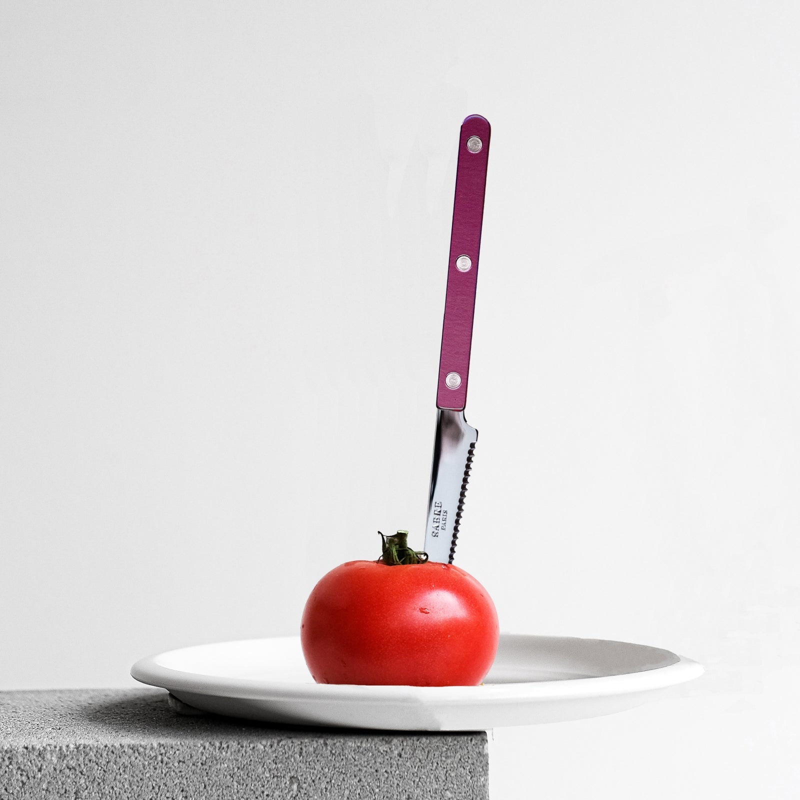 Bistrot Pearly, Aubergine - Tomato knife