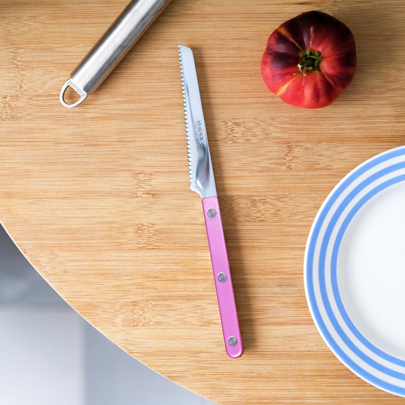 Bistrot Pearly, Pink - Tomato knife