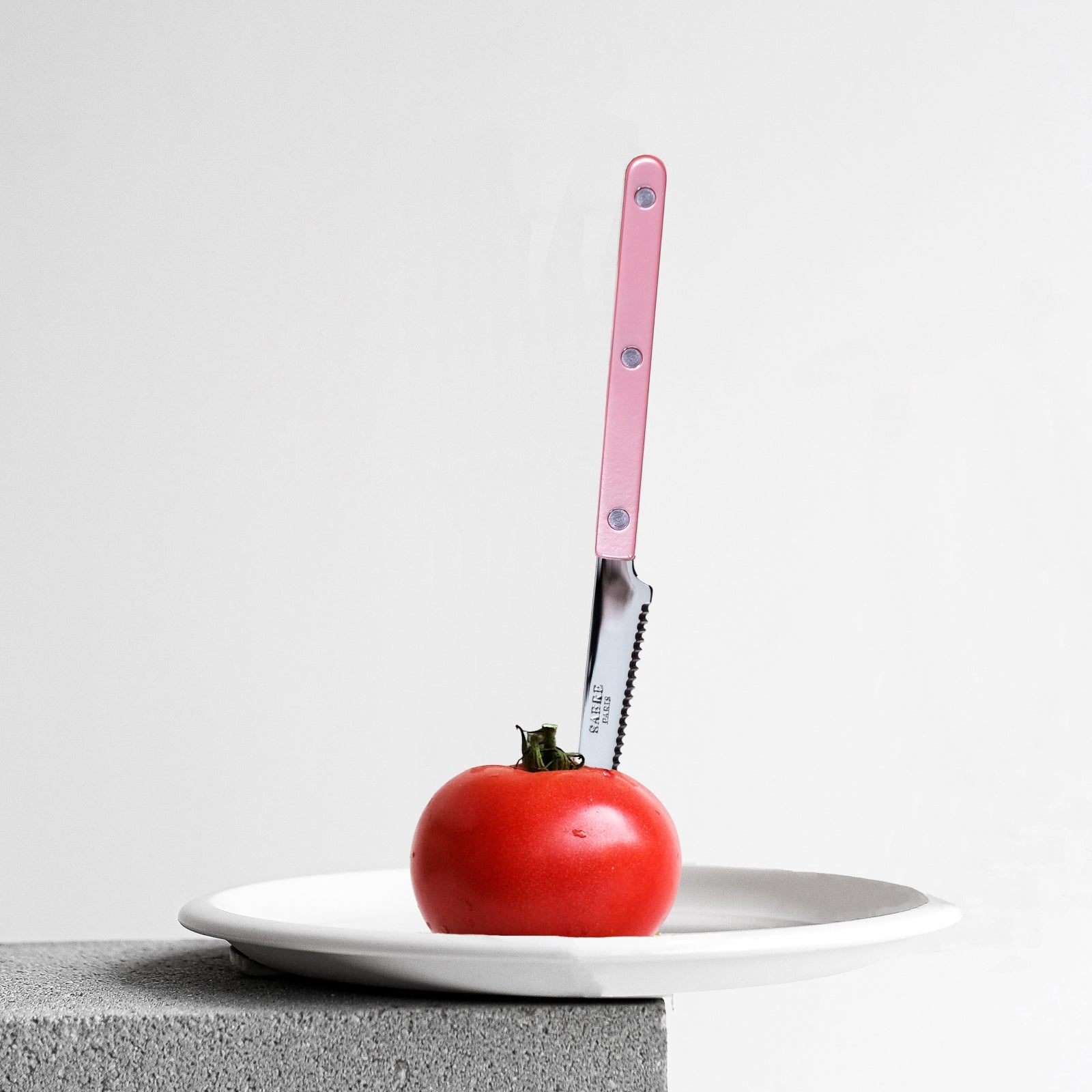 Bistrot Pearly, Soft pink - Tomato knife