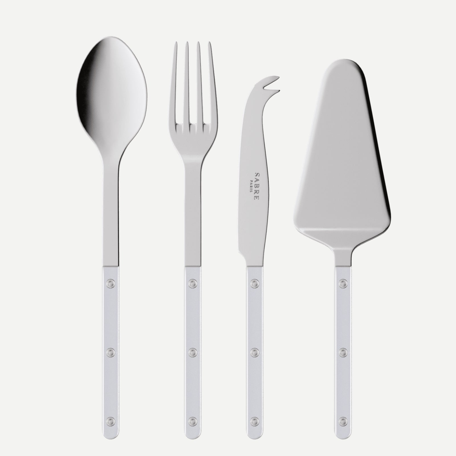 Bistrot Pearly, White - Set of 4 Bistrot must-have serving pieces