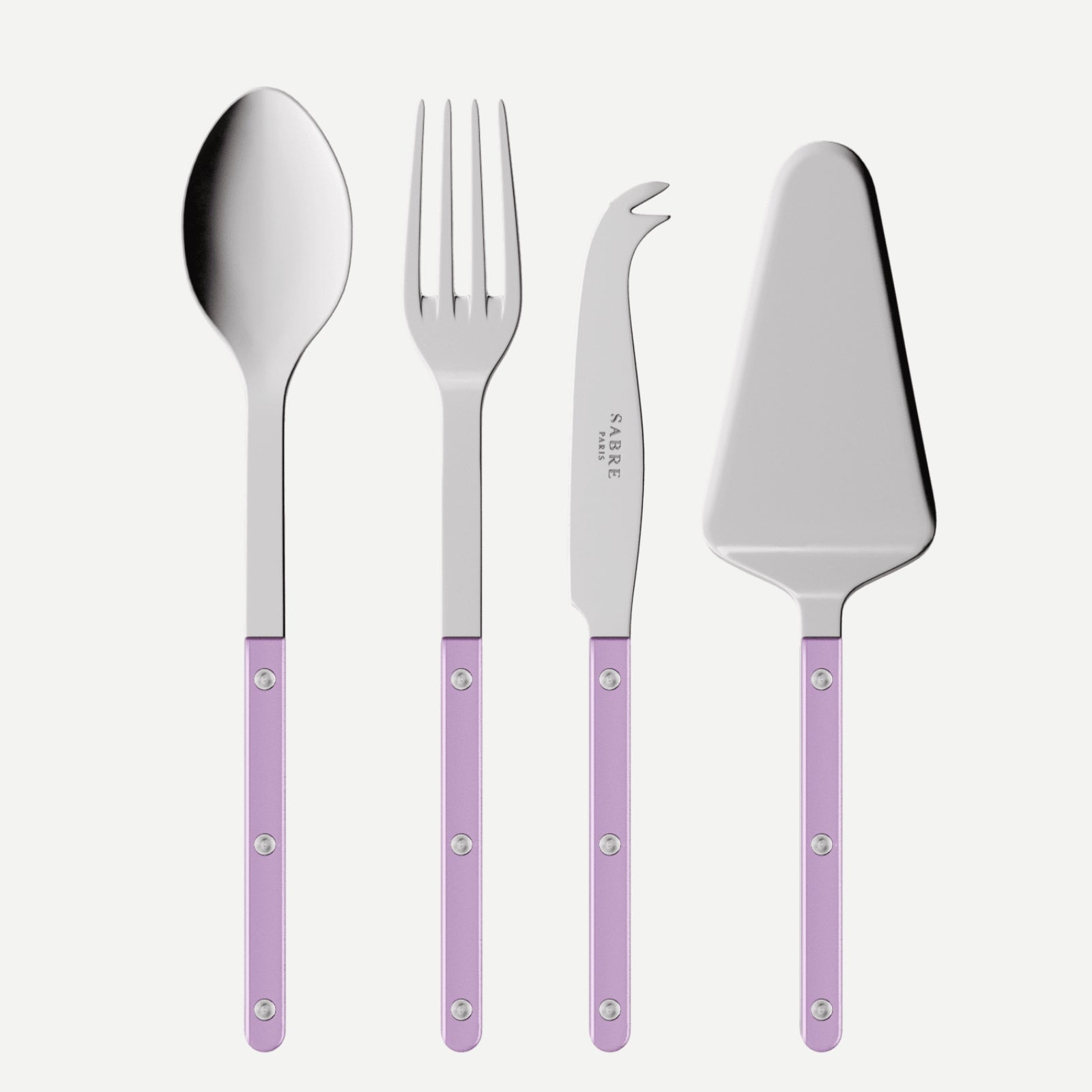 Bistrot Pearly, Lilac - Set of 4 Bistrot must-have serving pieces