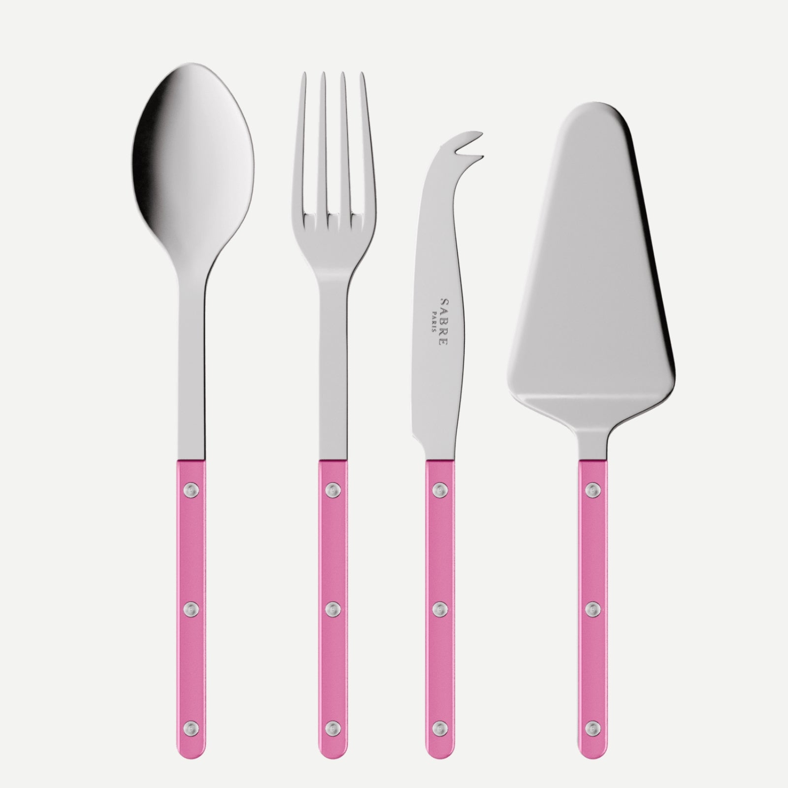 Bistrot Pearly, Pink - Set of 4 Bistrot must-have serving pieces