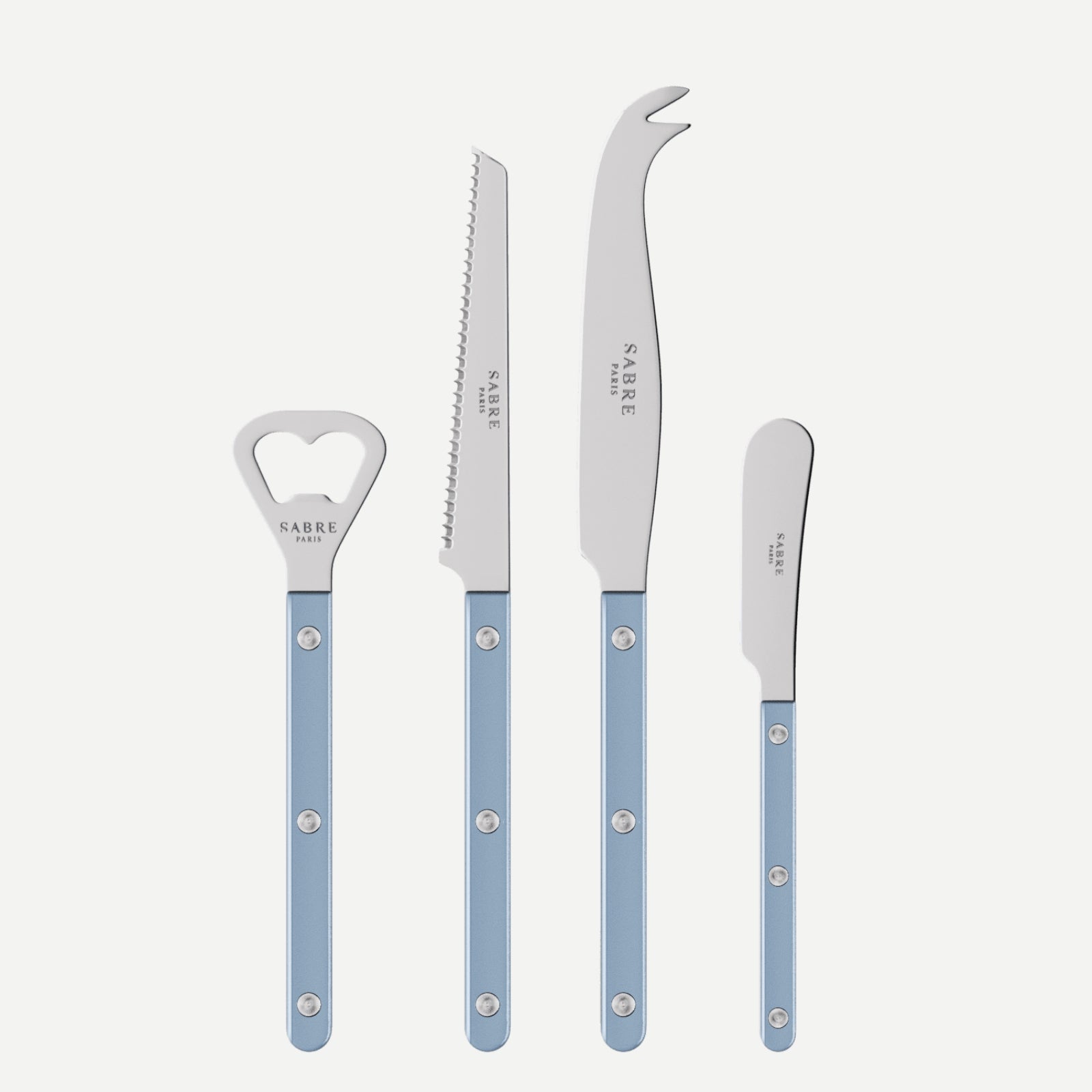 Bistrot Pearly, Light blue - Bistrot aperitif set