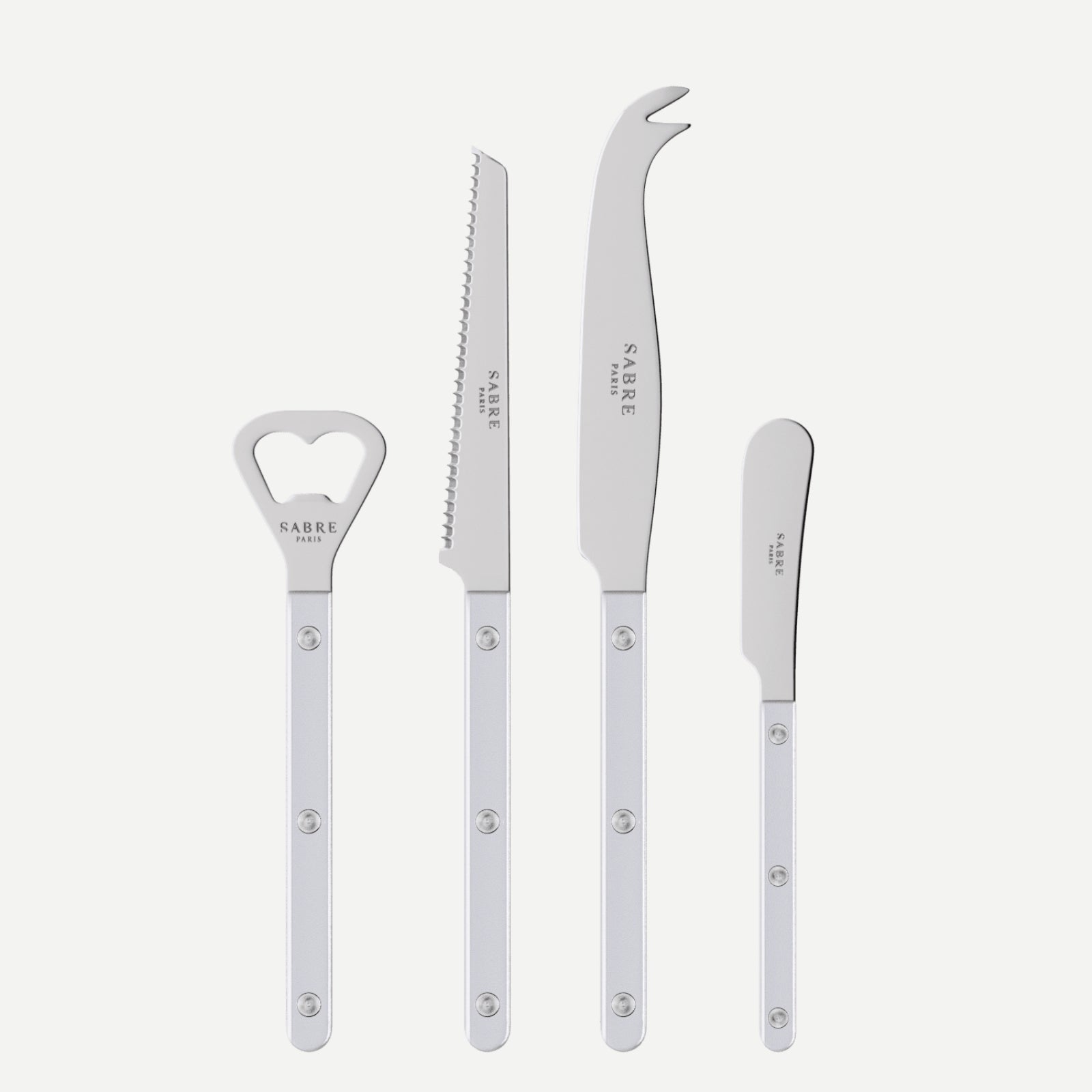 Bistrot Pearly, White - Bistrot aperitif set