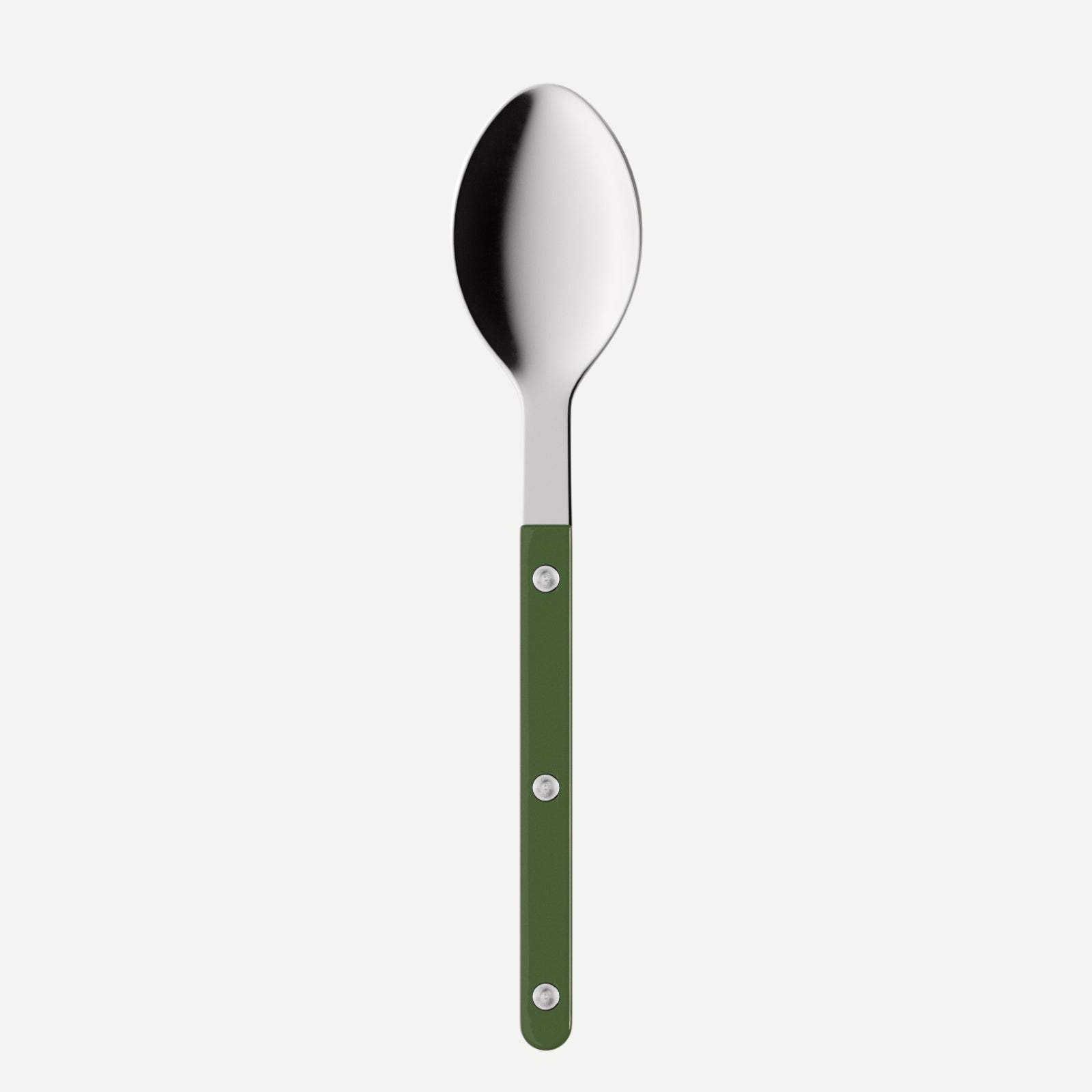 Bistrot Solid, Green - Soup spoon