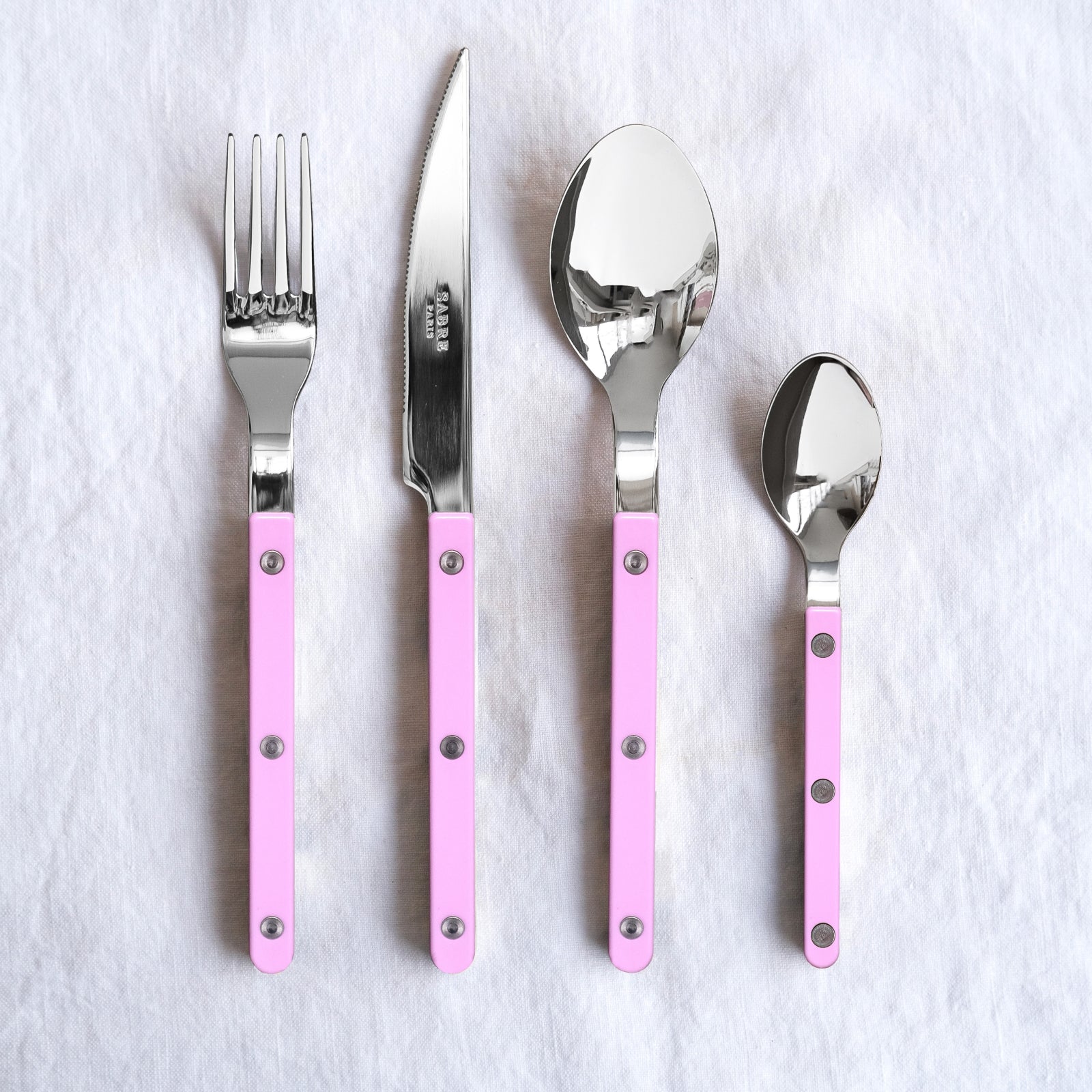 Bistrot Solid, Pink - Soup spoon