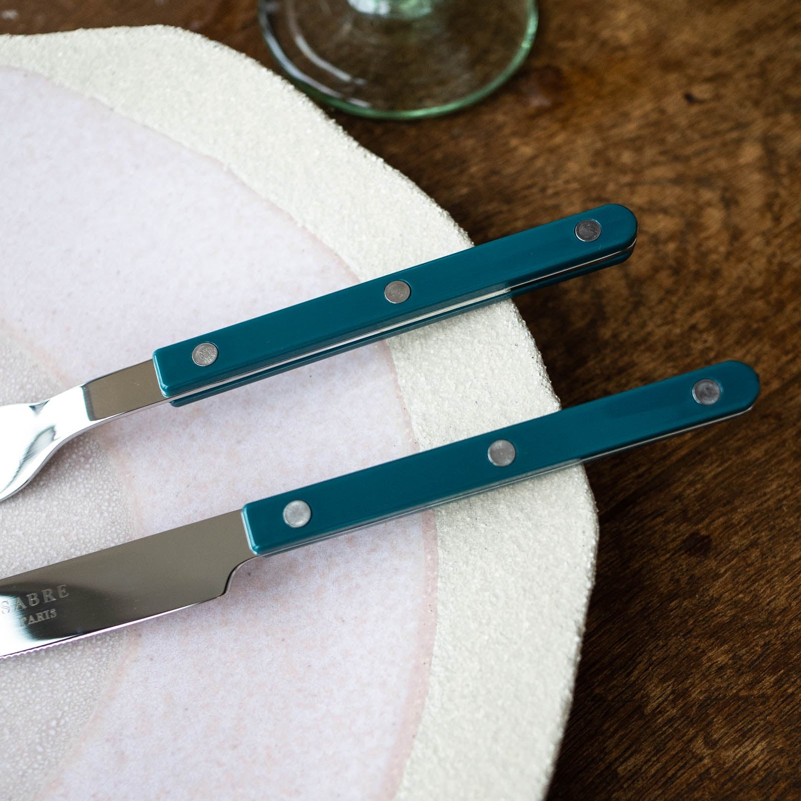 Bistrot Solid, Aquamarine - Dinner fork