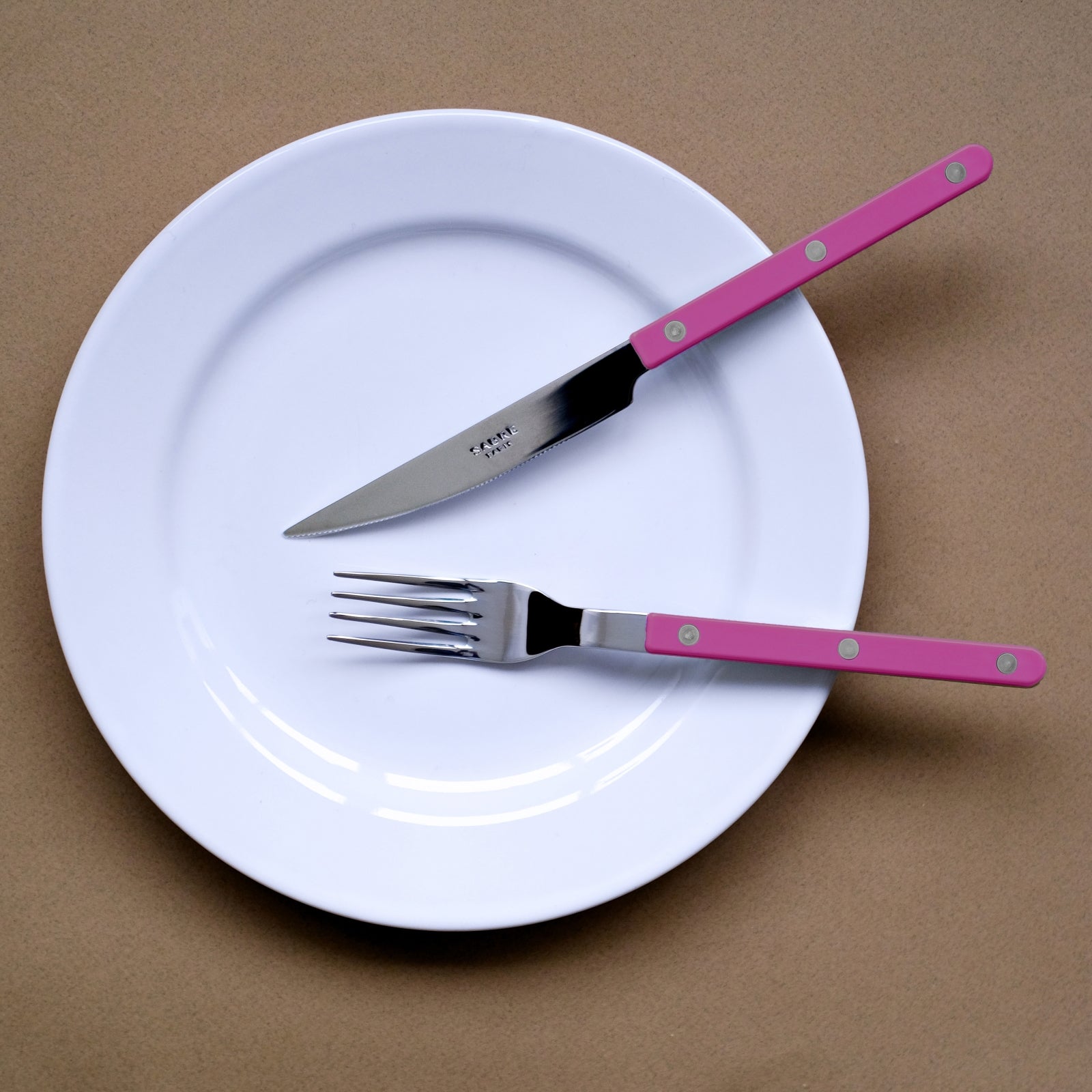 Couteau de table Bistrot Solid, Framboise