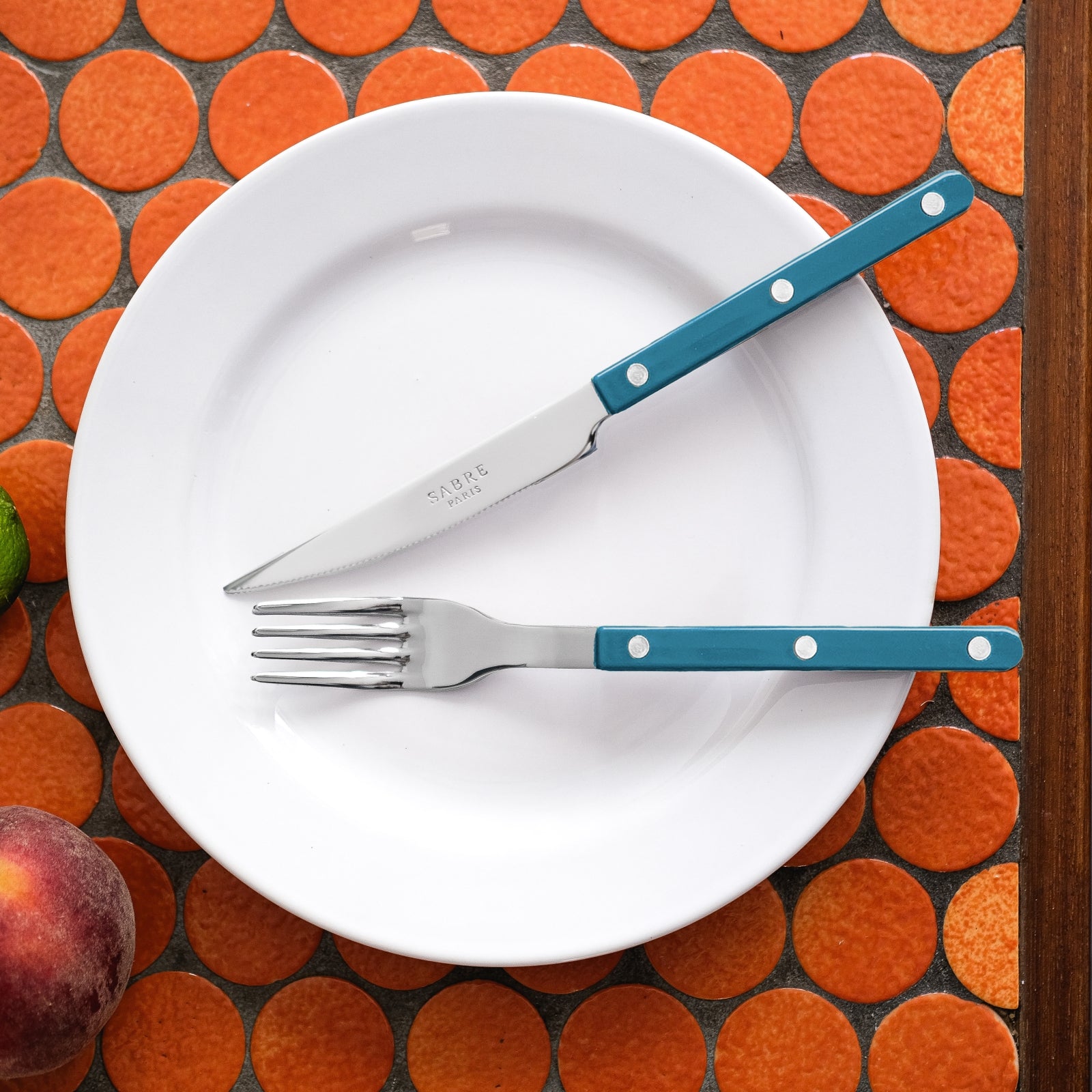 Bistrot Solid, Aquamarine - Dinner knife