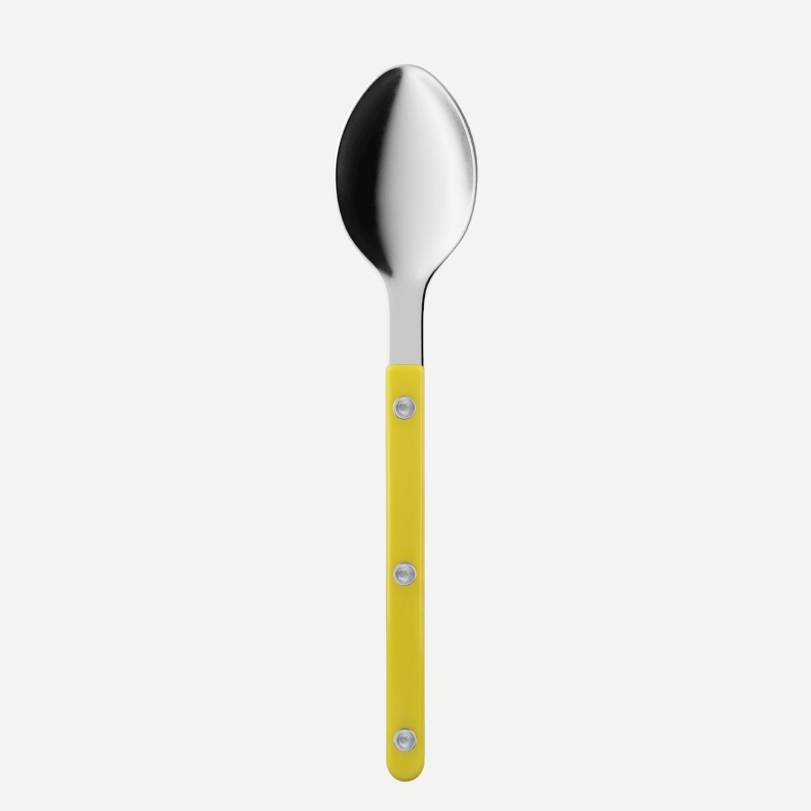 Bistrot Solid, Yellow - Dessert spoon