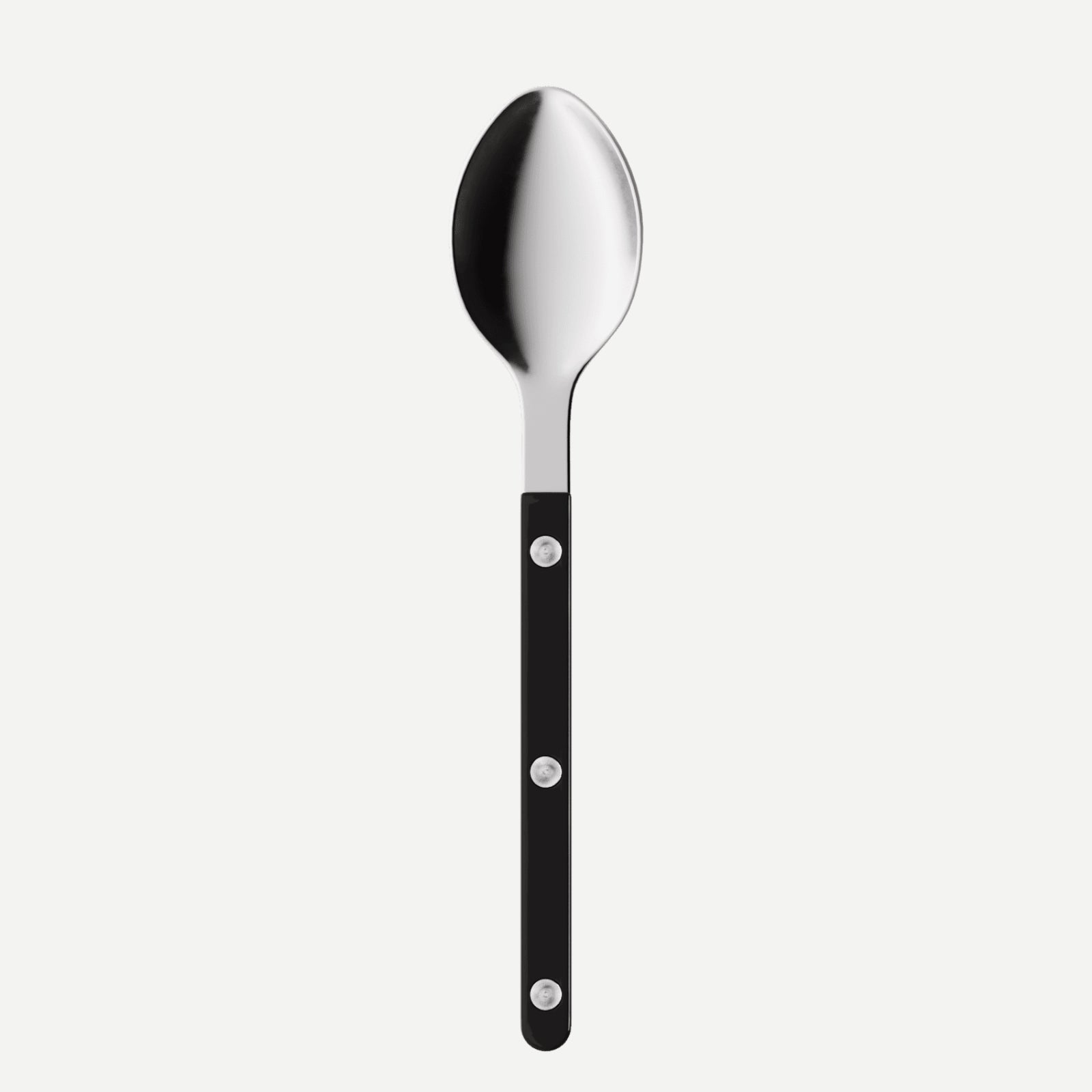 Bistrot Solid, Black - Dessert spoon