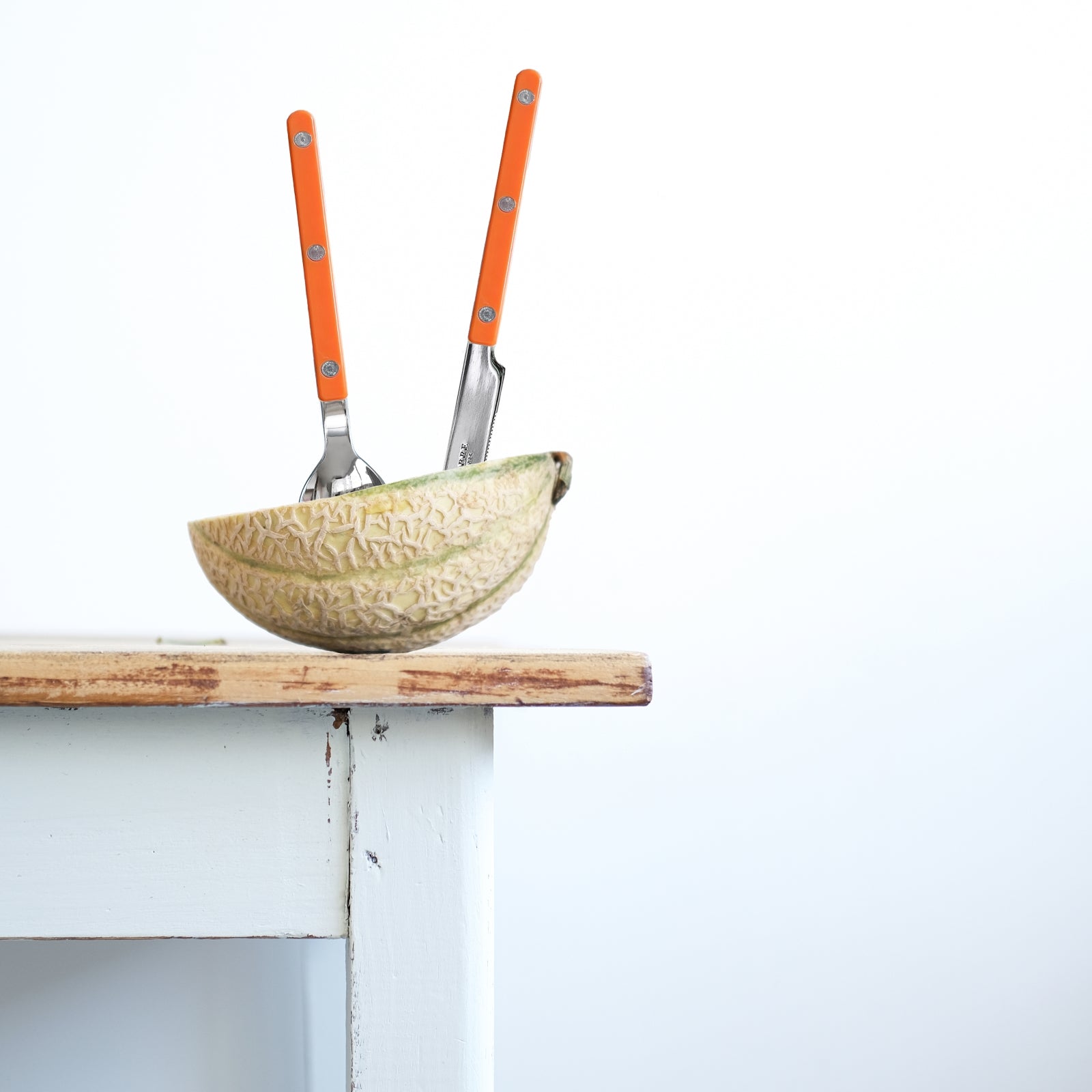 Bistrot Solid, Orange - Dessert spoon