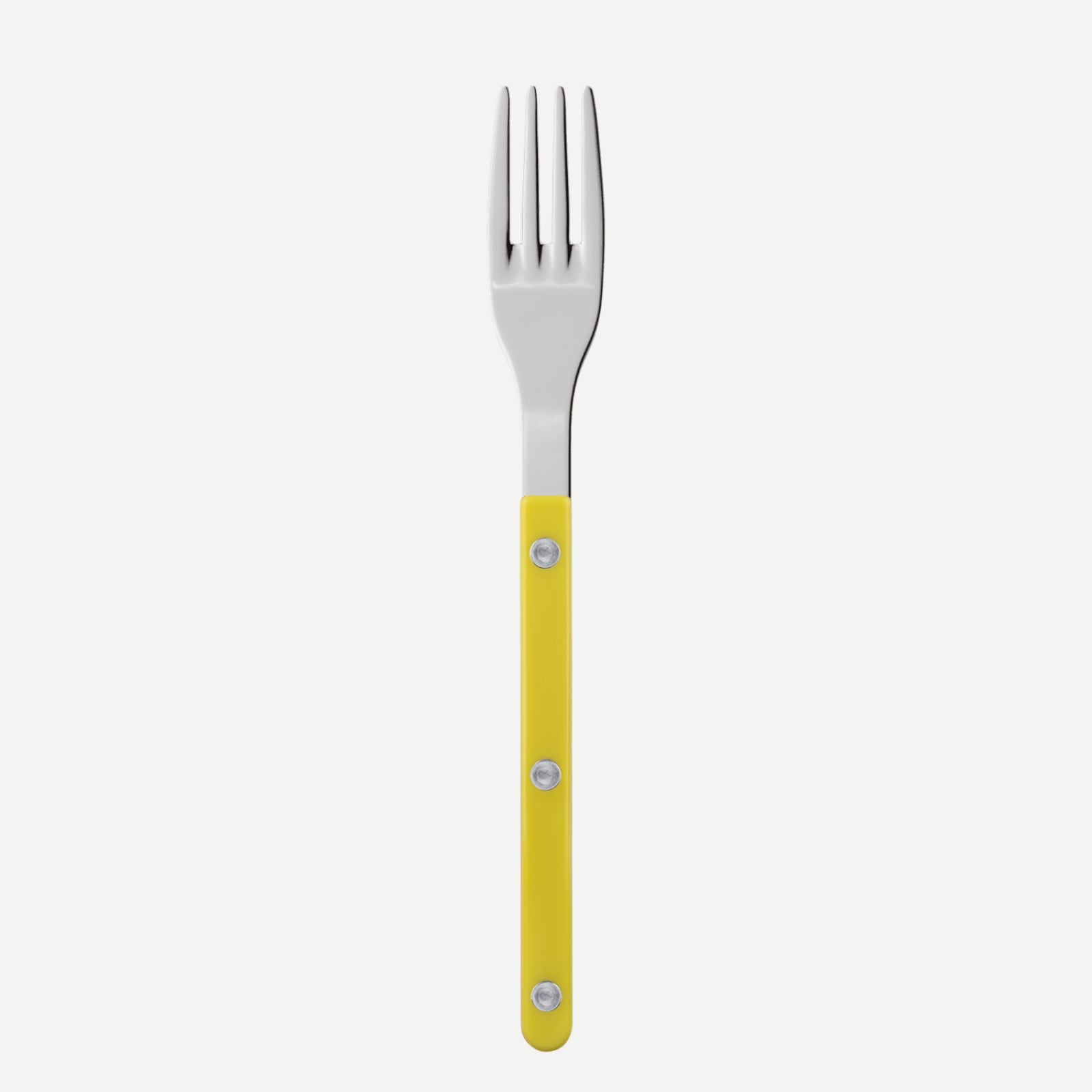 Bistrot Solid, Yellow - Salad fork