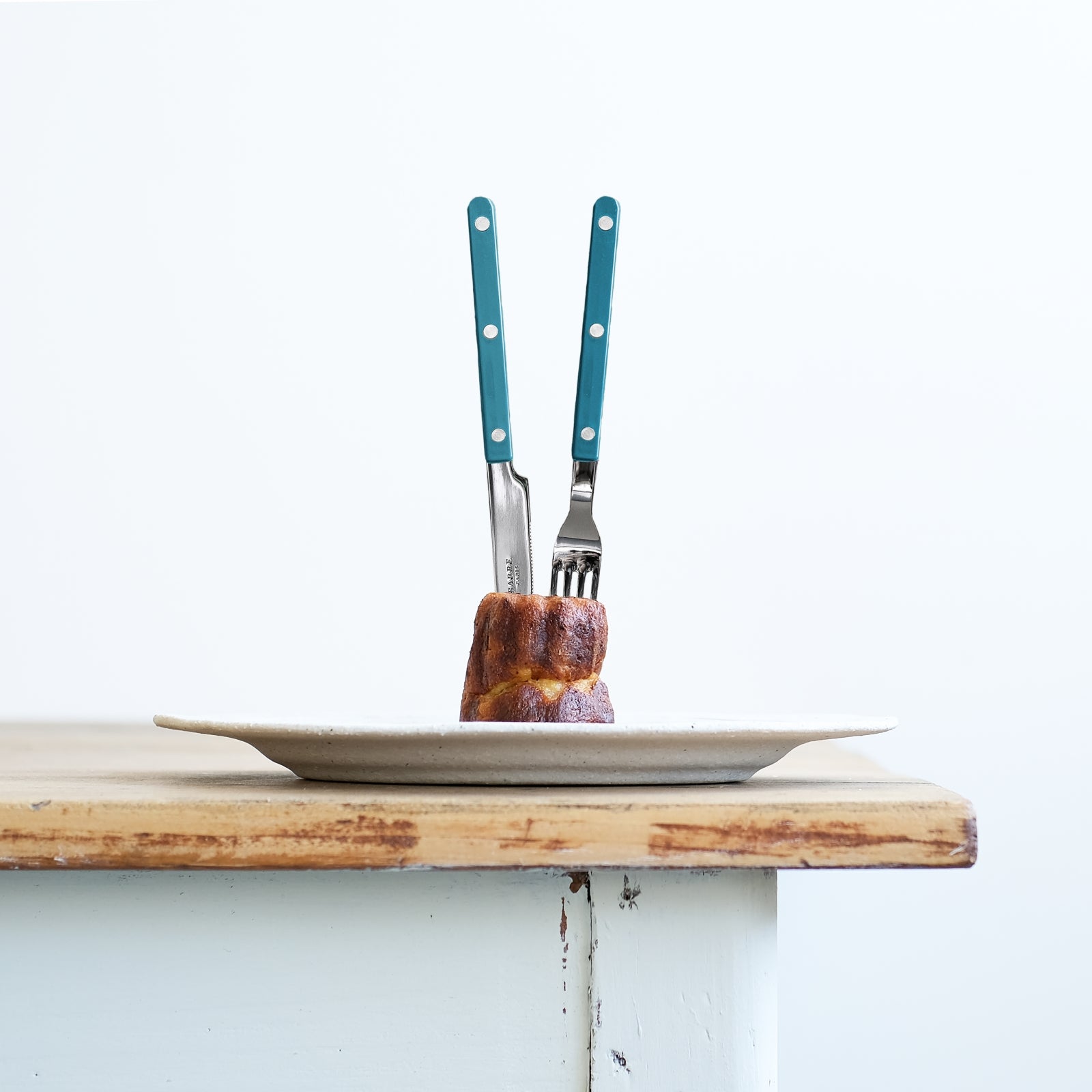 Bistrot Solid, Aquamarine - Salad fork