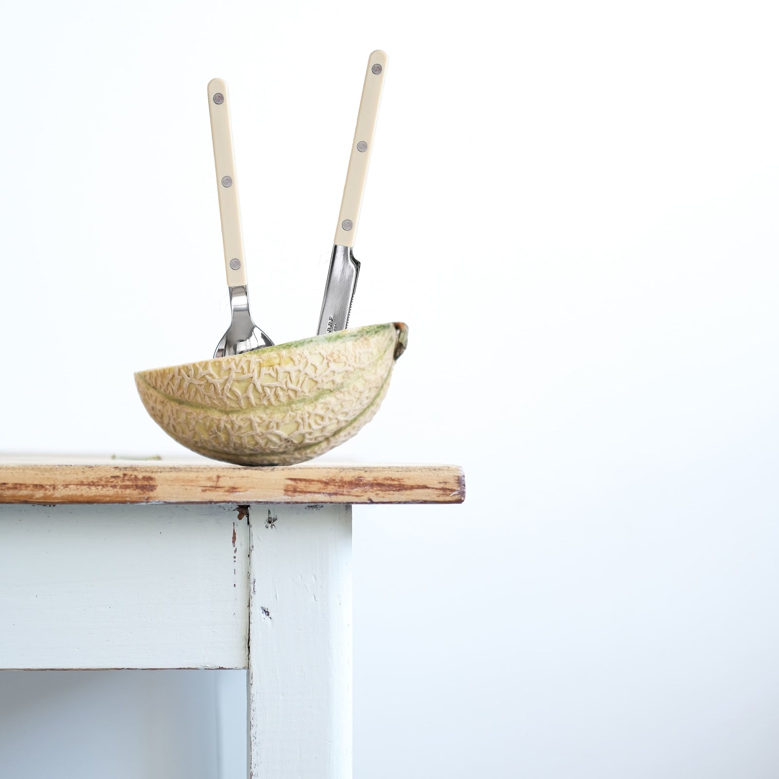 Bistrot Solid, Ivory - Dessert knife