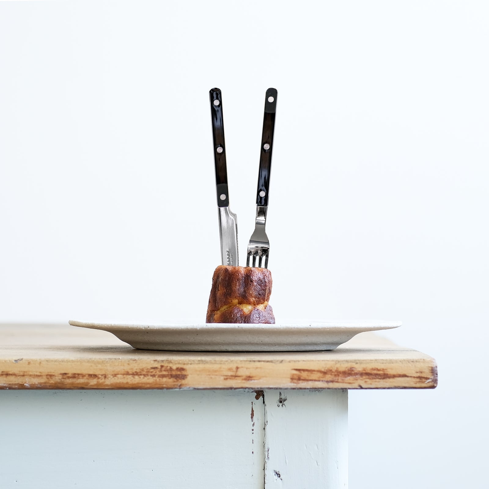 Couteau à dessert Bistrot Solid, noir